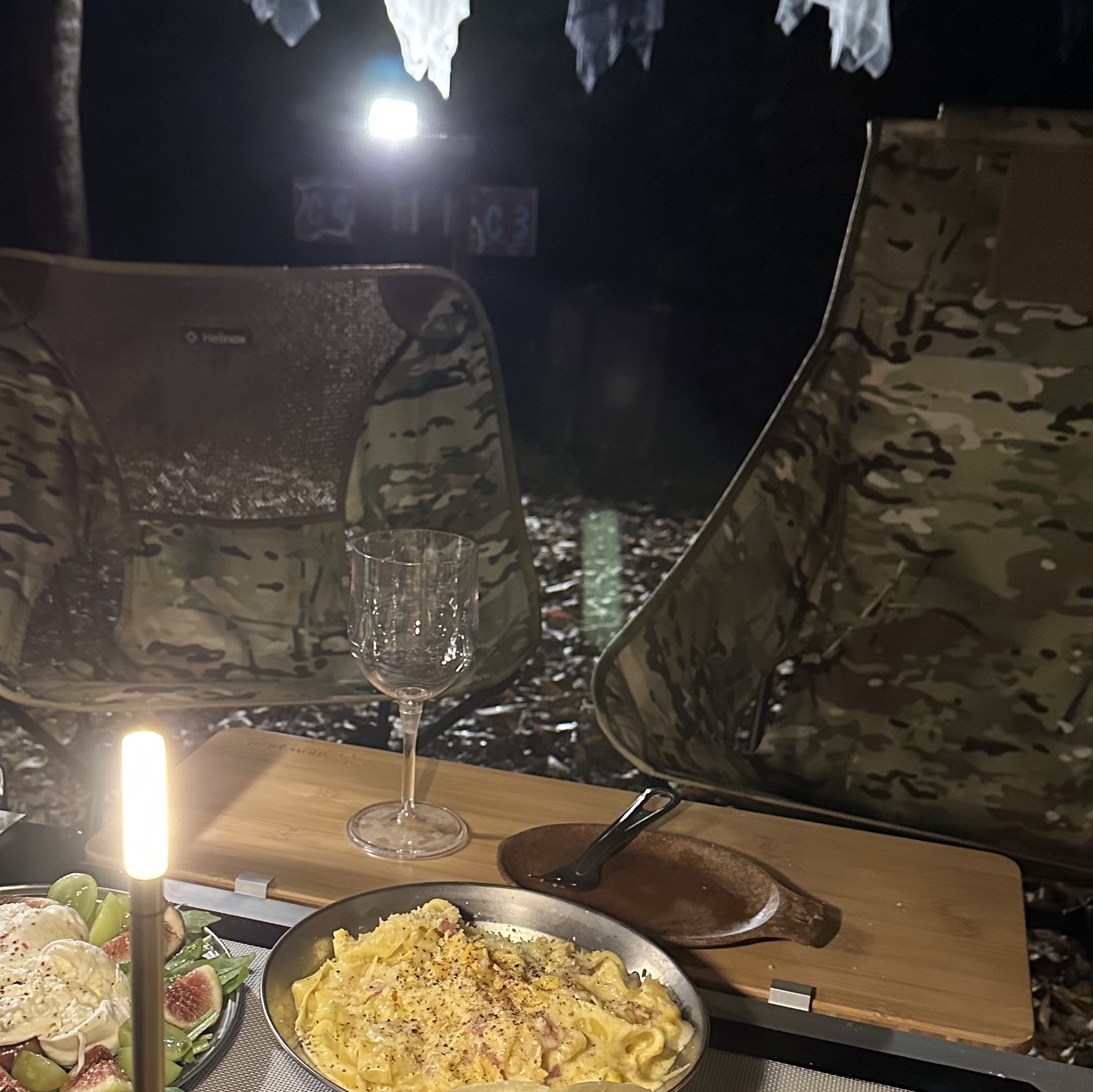 Helinox Chair One Multicam 착용 스타일