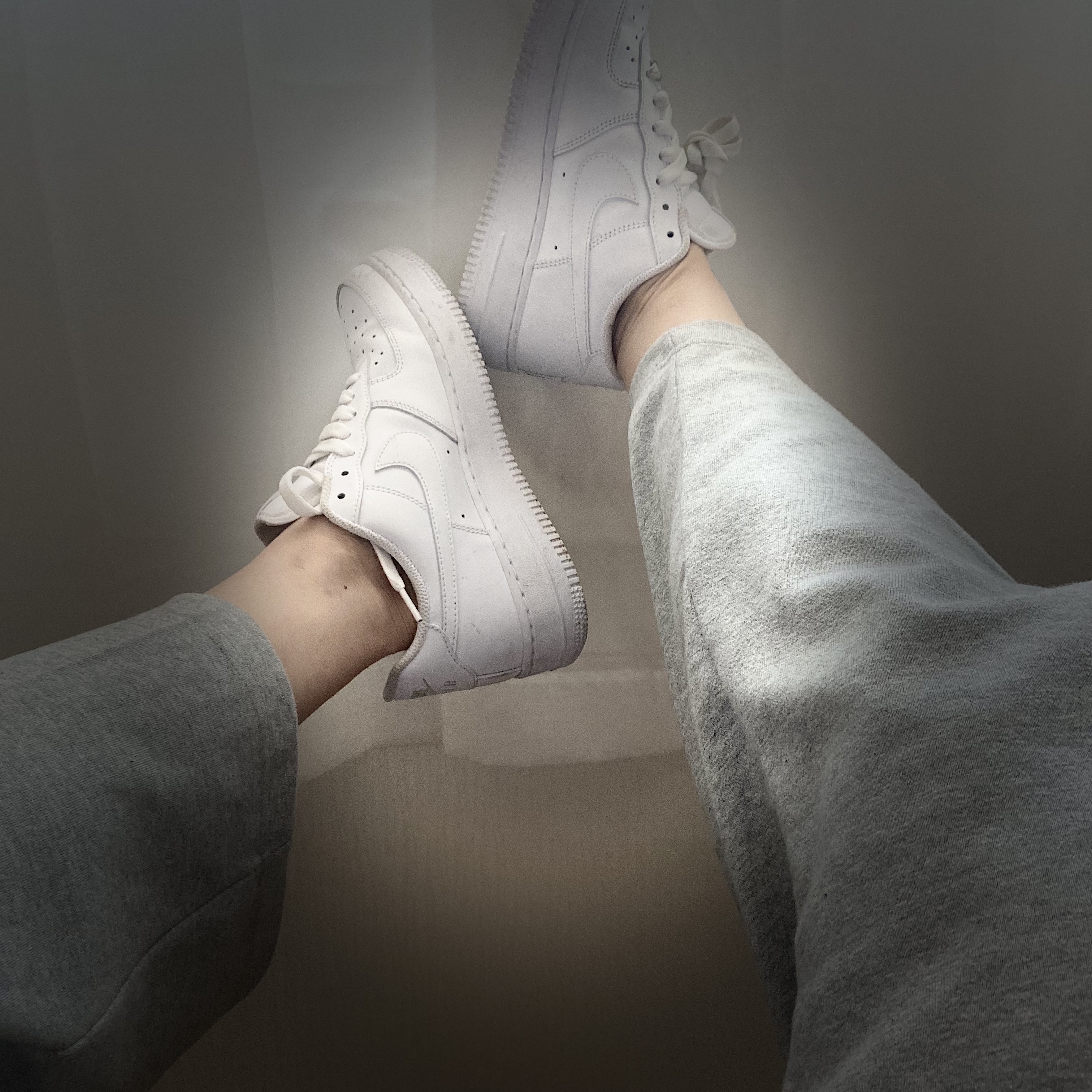Wooyoungmi Embroidered Ball Cap White - 23SS, Nike Air Force 1 '07 Low White 착용 스타일 - 4