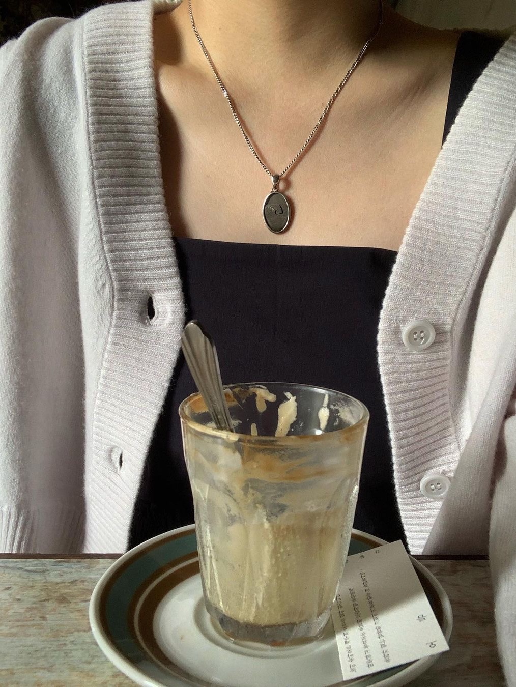 [KREAM 단독 / 예약 배송] Clu. Bigwave Necklace 착용 스타일