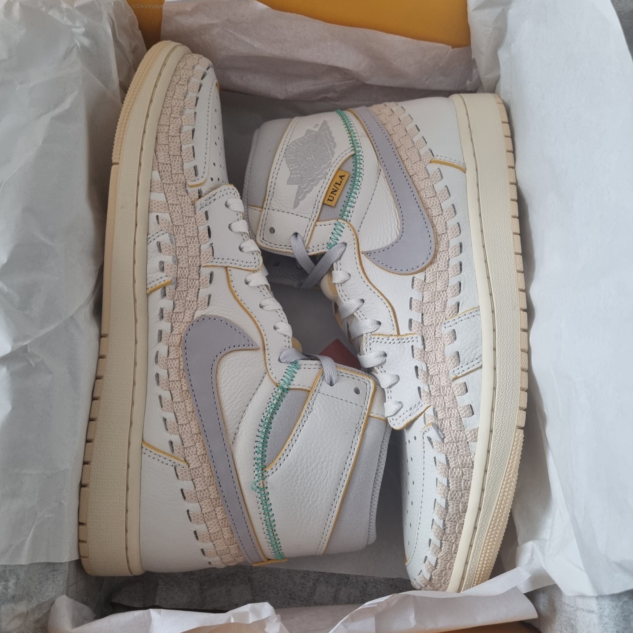 Jordan 1 x Bephies Beauty Supply x Union Retro High OG SP Summer '96 착용 스타일