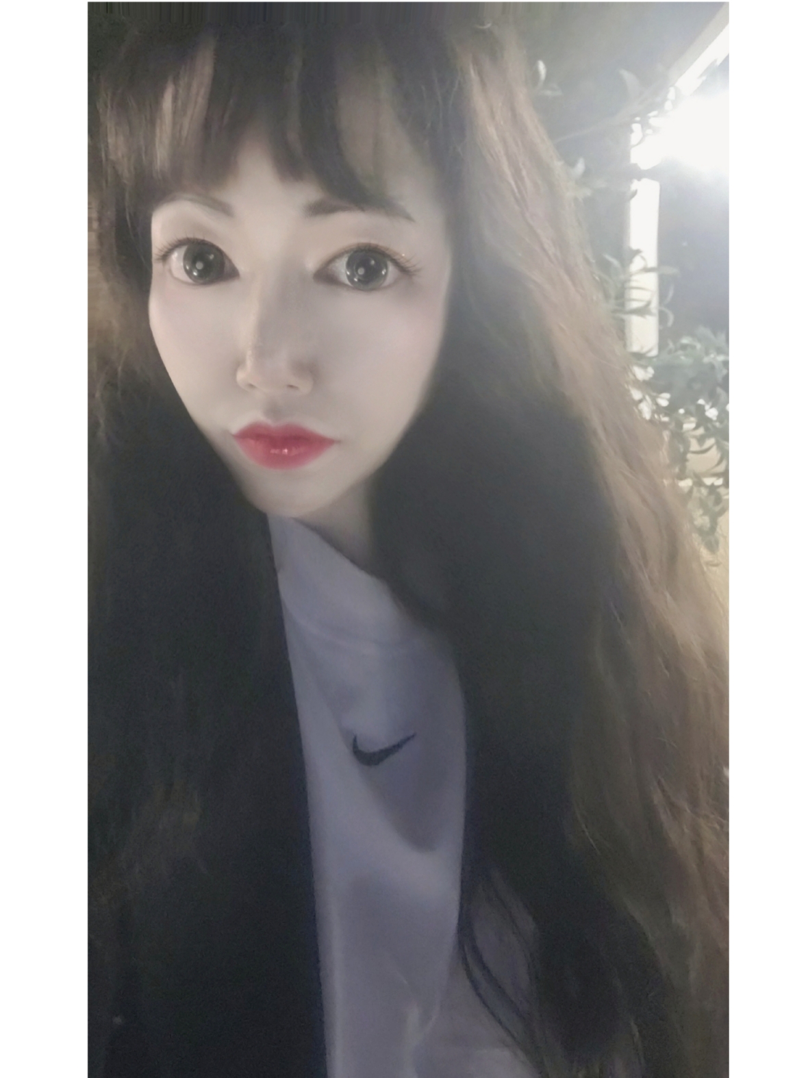 (W) Max Mara Ethel Single-Breasted Cady Blazer Black, (W) Nike NSW Essential Long Sleeve T-Shirt White - US/EU 착용 스타일 - 1