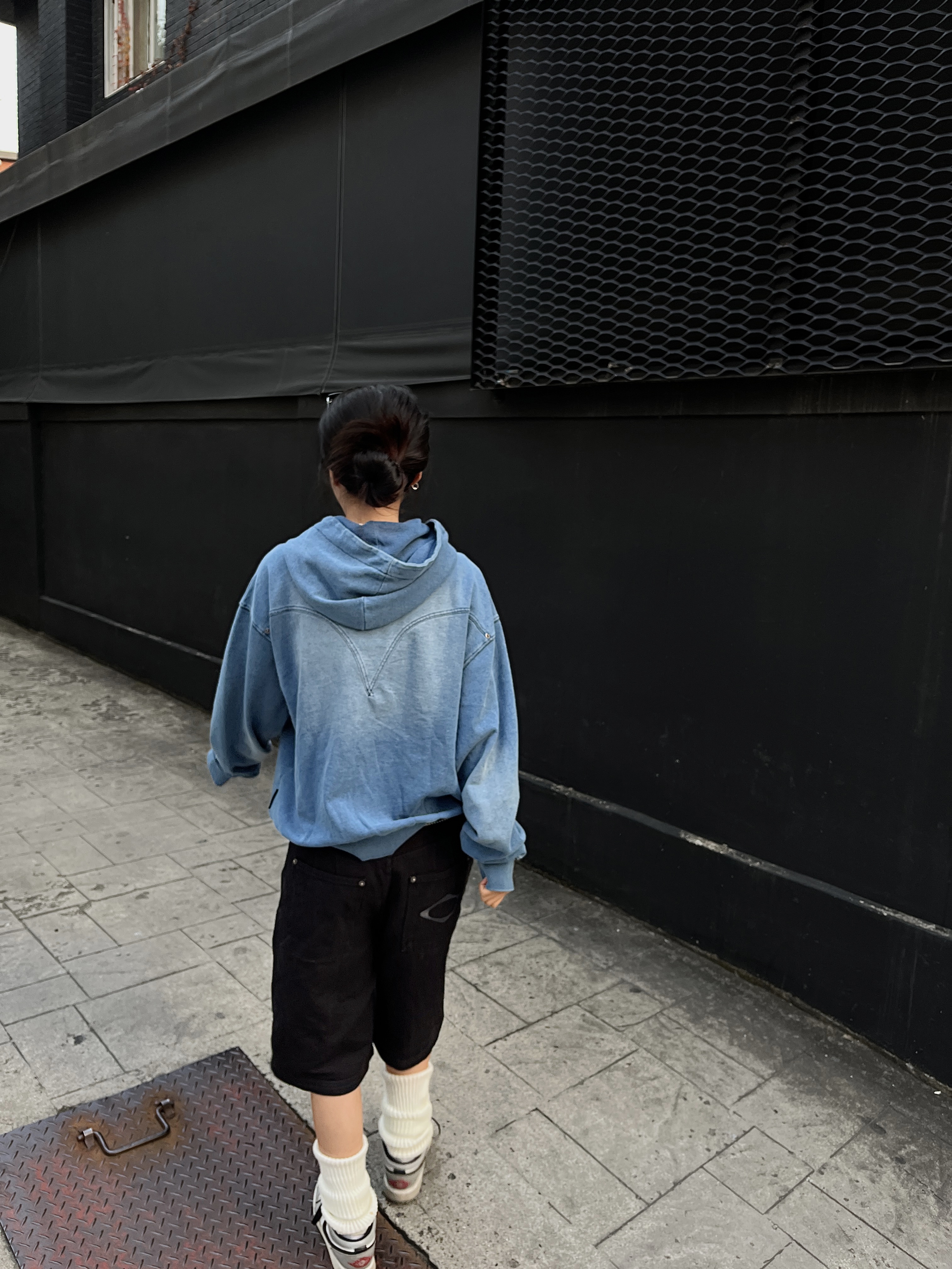(GS) Jordan 1 Low Light Smoke Grey 착용 스타일 - 3
