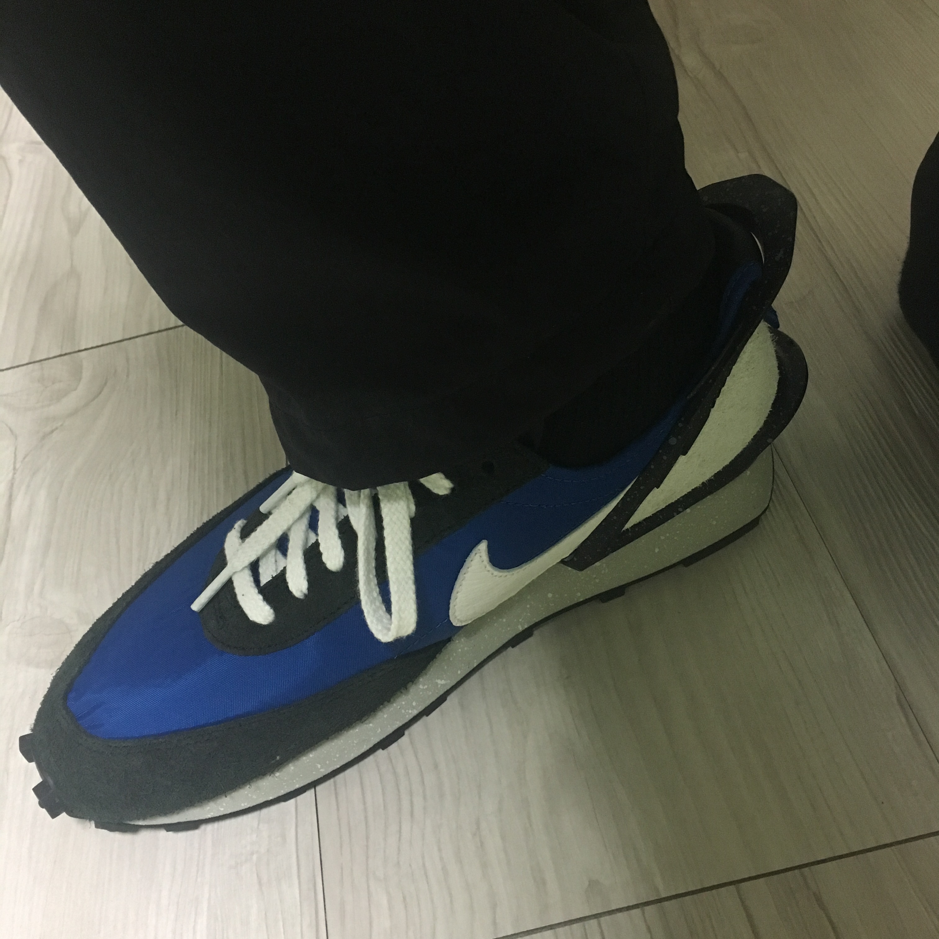 Nike x Undercover Daybreak Blue Jay 착용 스타일