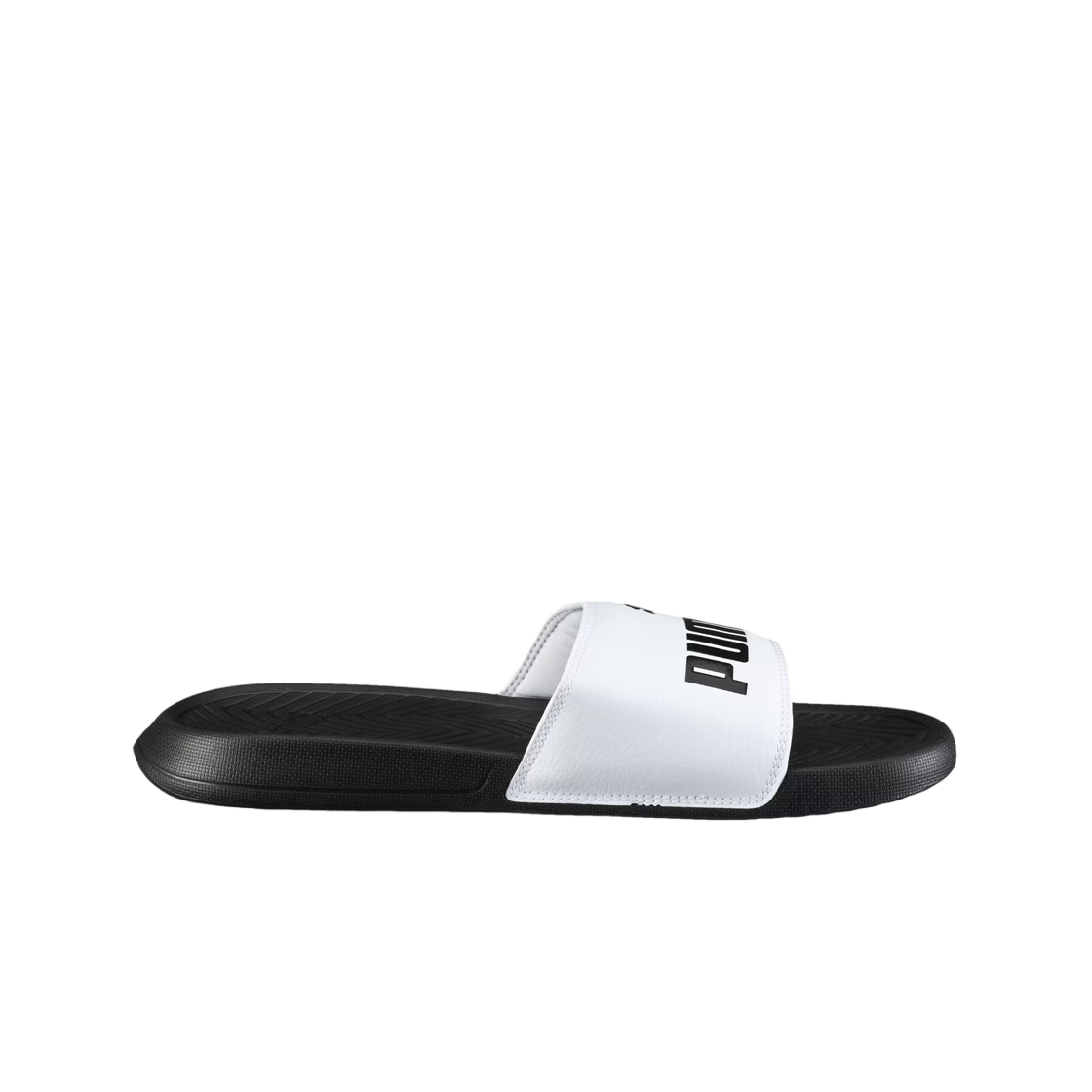 360265-01 Puma Popcat Slide Black White