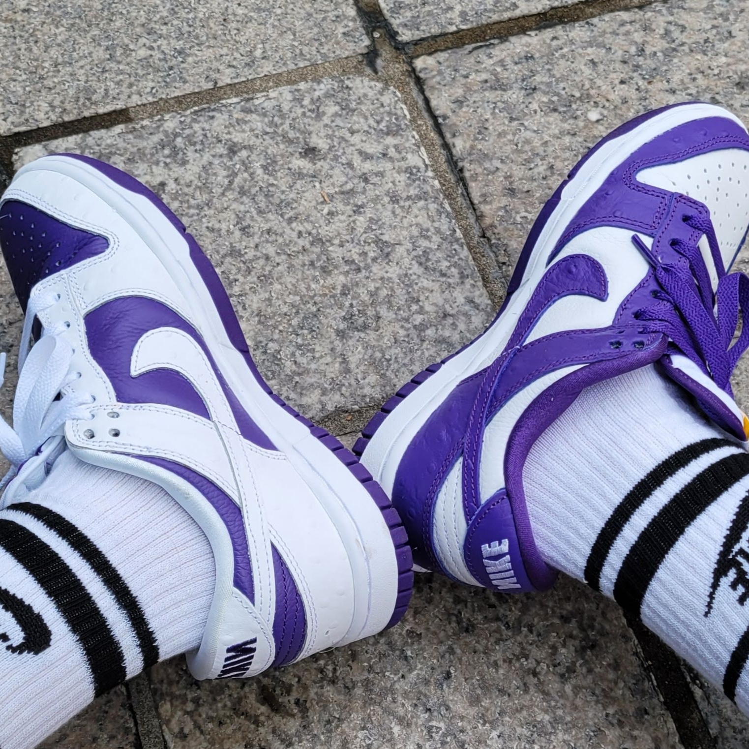 (W) Nike Dunk Low SE Flip 착용 스타일