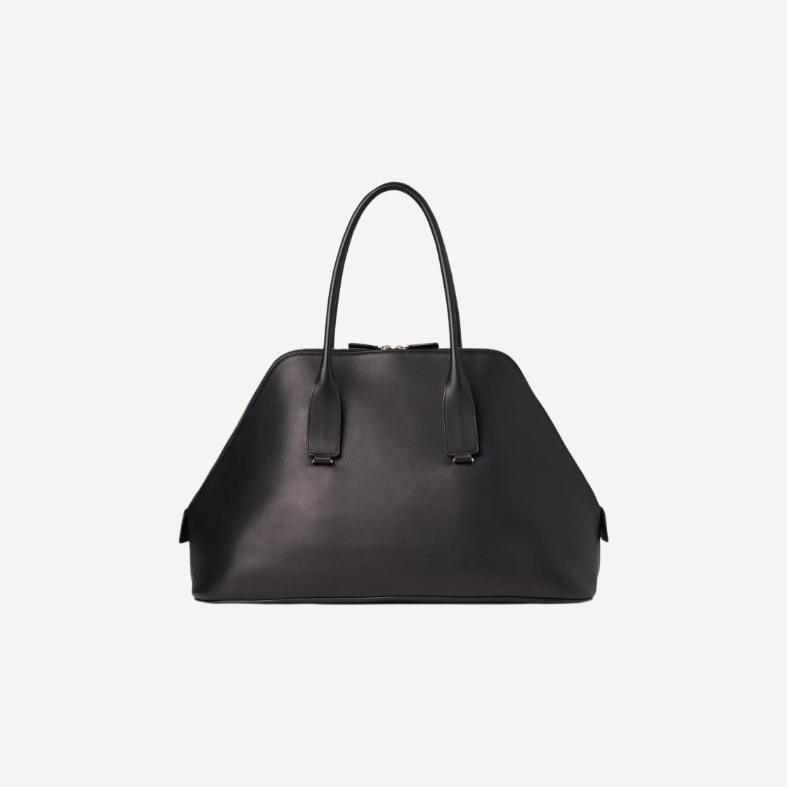 The Row Devon Bag in Leather Black 상세 이미지 1