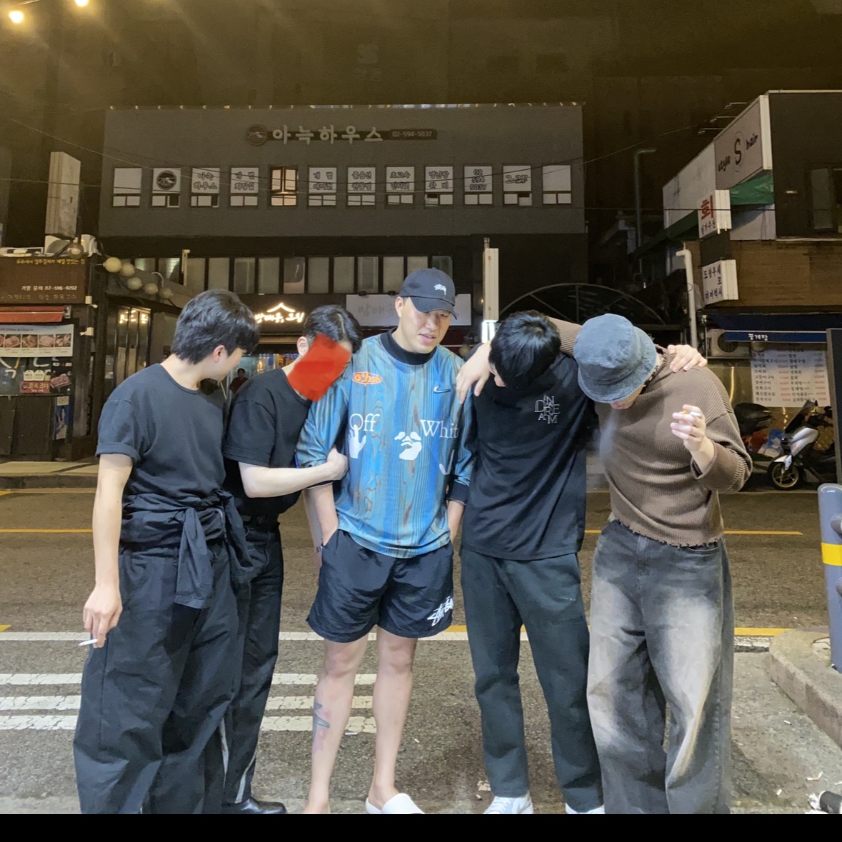 Nike x Off-White NRG Jersey Imperial Blue - US/EU, Stussy Big Basic Water Shorts Black 착용 스타일