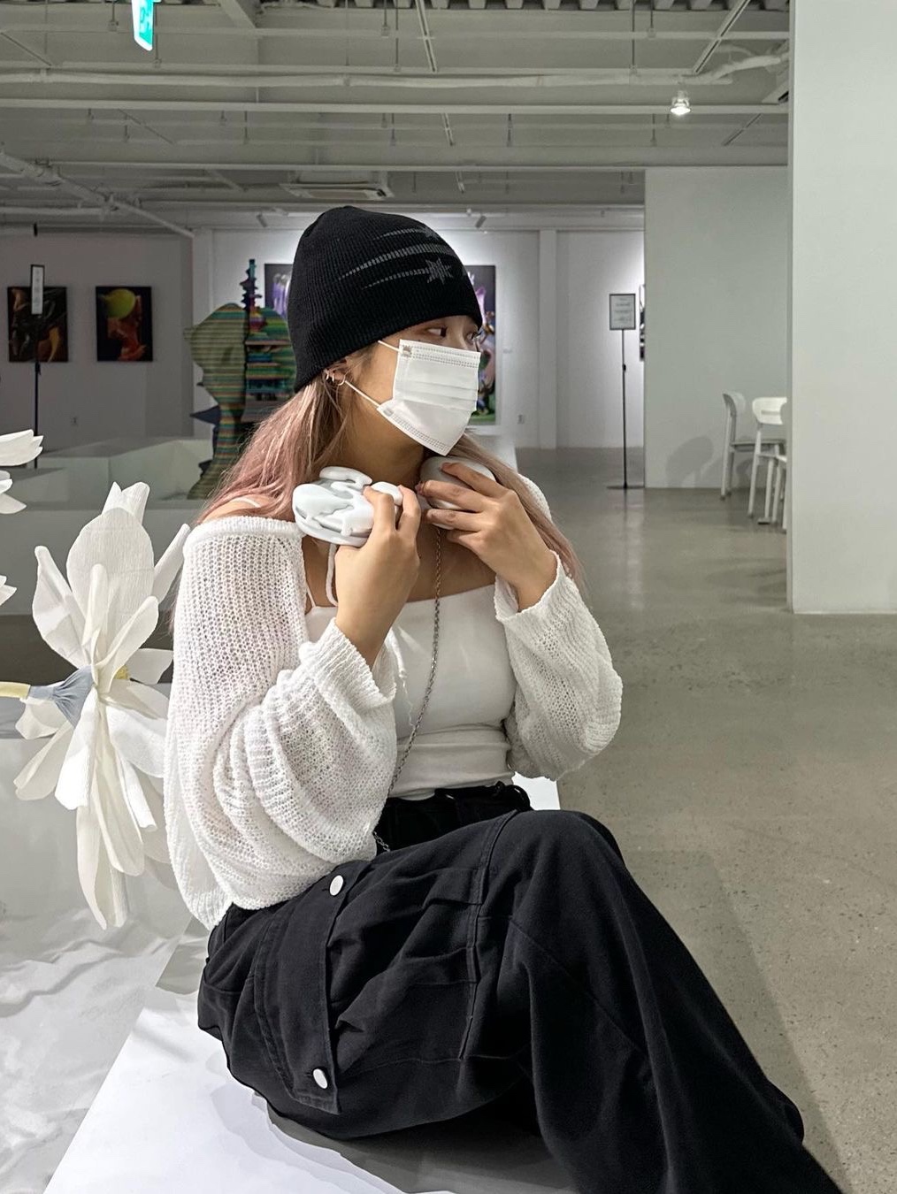 [KREAM 단독] Test Artifact Era Max Drip White 착용 스타일