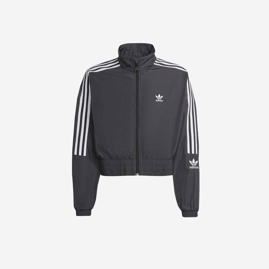 (Kids) Adidas Adicolor Crop Track Jacket Black - KR Sizing 상세 이미지 1