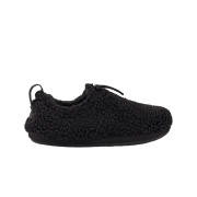 (W) UGG Plushy Slipper Black