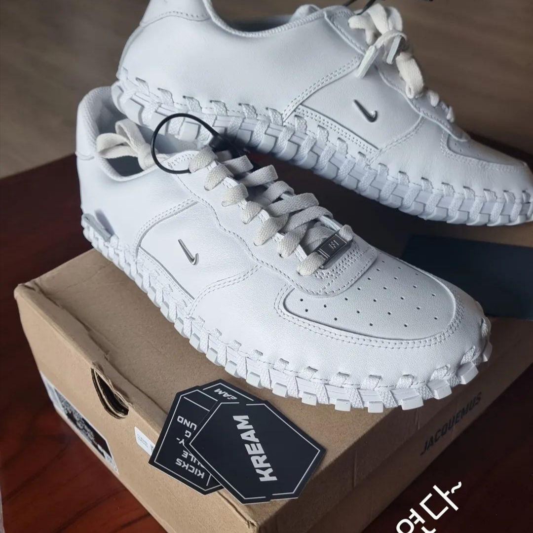 Nike x Jacquemus J Force 1 Low LX SP White 착용 스타일 - 2