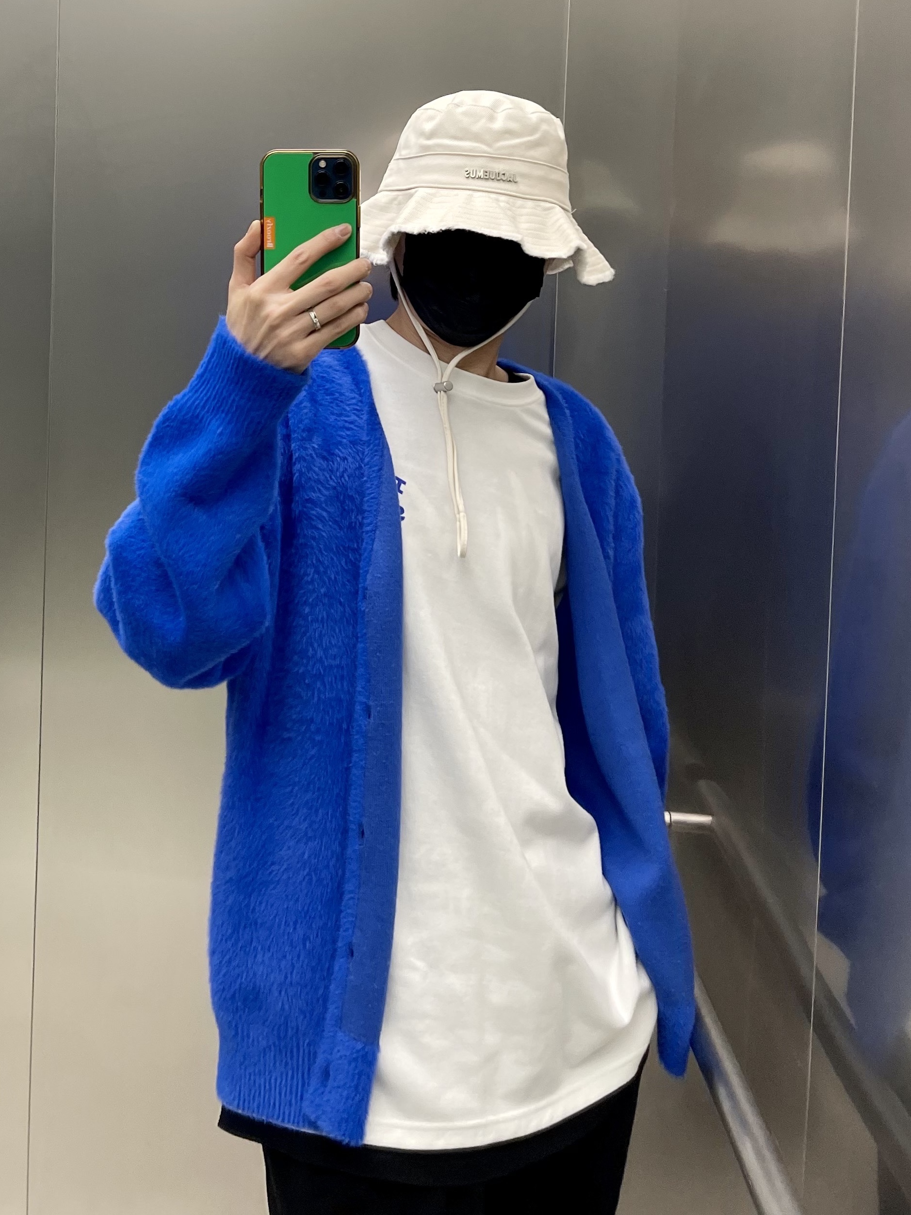 Nike x Ambush Dunk High Deep Royal Blue, IAB Studio 10th Anniversary T-Shirts Pack White & Black (2 Pack) 착용 스타일 - 5