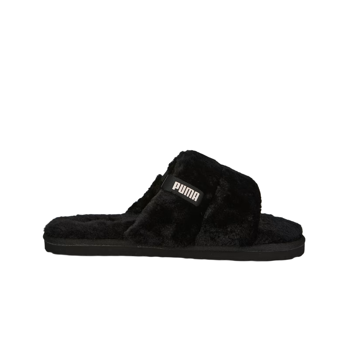 387521-01 (W) Puma Fluff Solo Black Island Pink