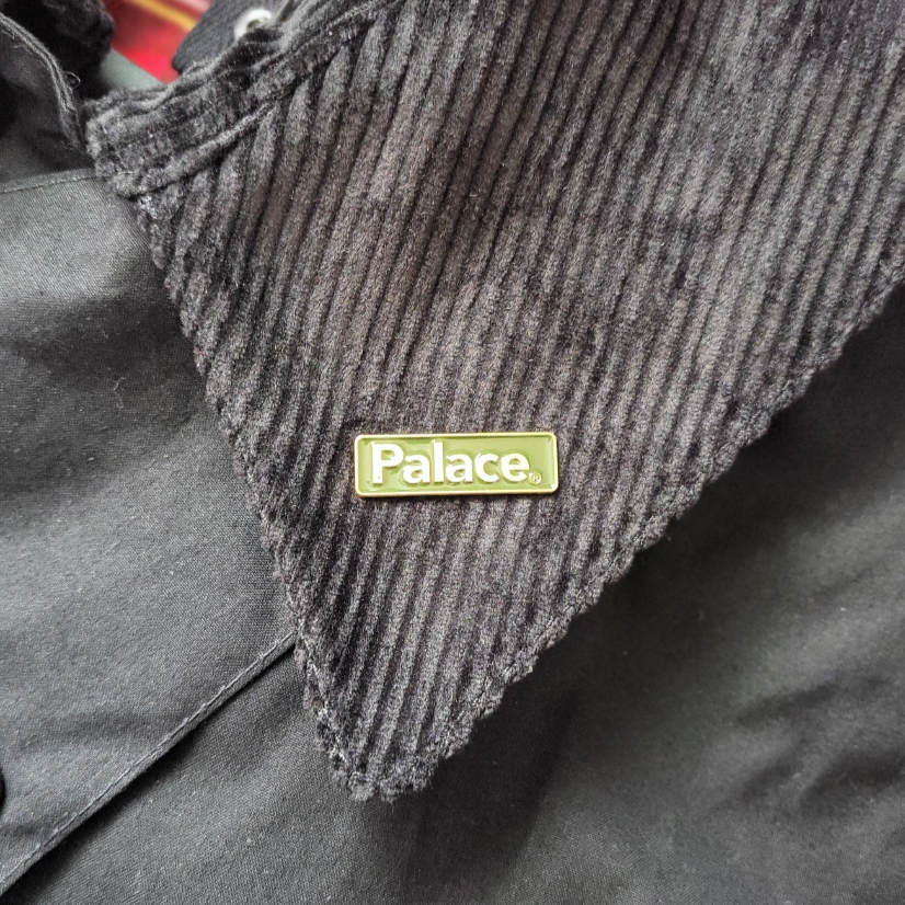 Palace x Barbour Bedale Black - 23FW 착용 스타일