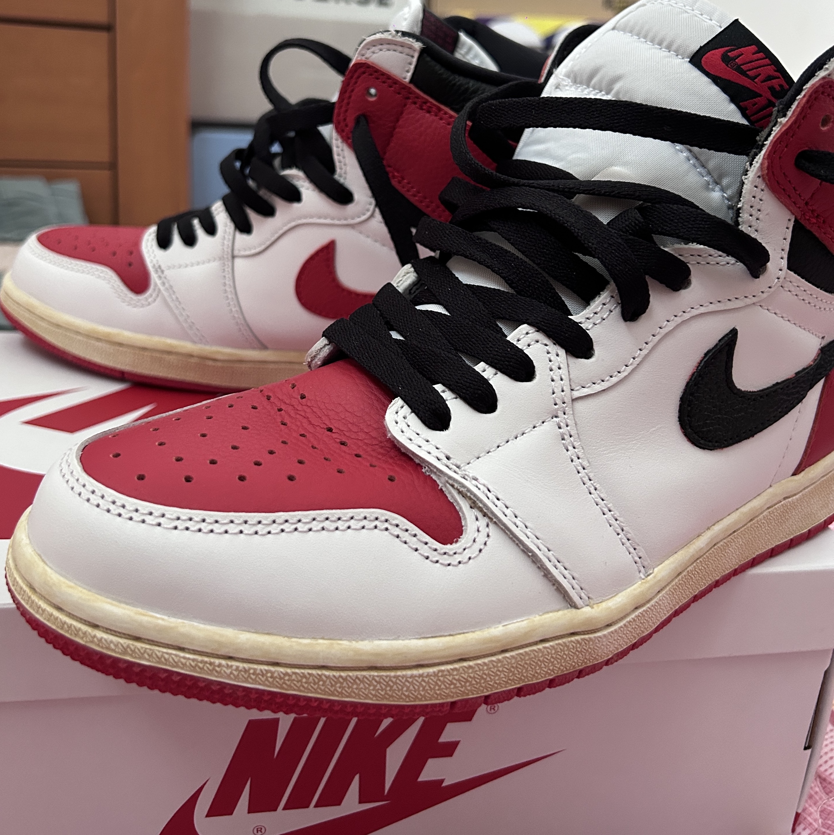 Jordan 1 Retro High OG Heritage 착용 스타일