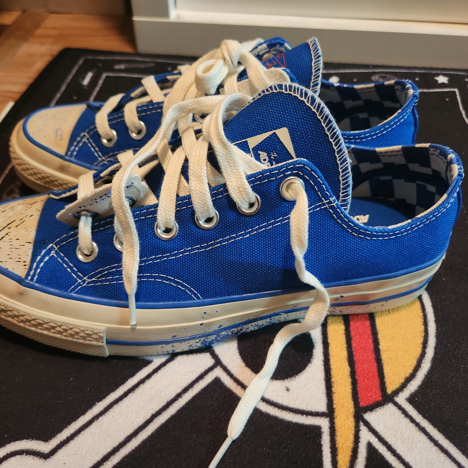 Converse x Ader Error Chuck 70 Ox Imperial Blue 착용 스타일 - 1