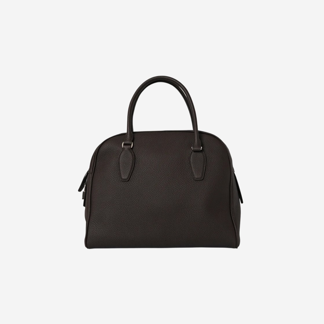 The Row India 12 Bag in Leather Dark Brown 상세 이미지 1