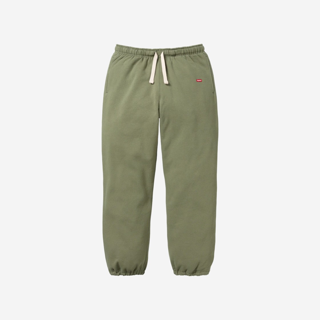 Supreme Small Box Drawcord Sweatpants Light Olive - 23FW 상세 이미지 1