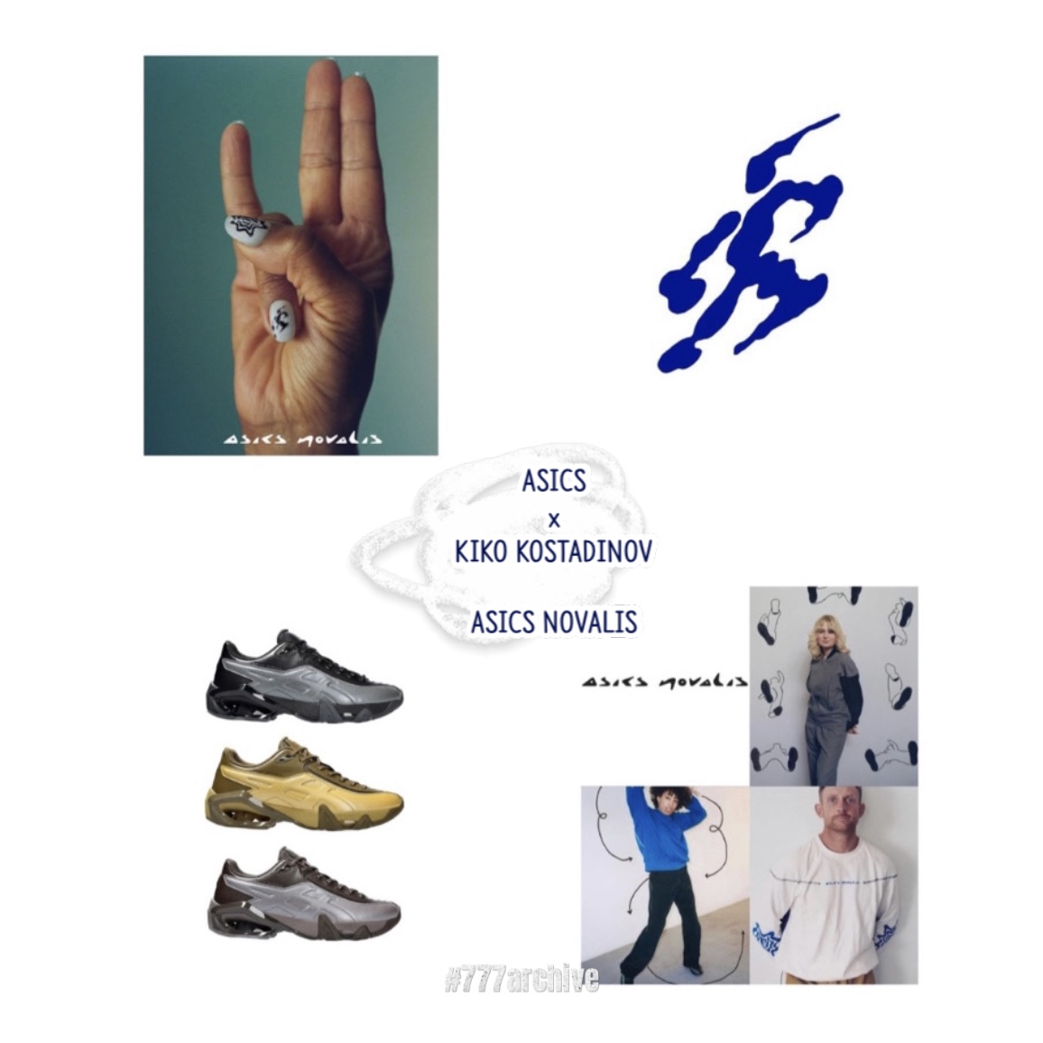 Asics x Kiko Kostadinov Novalis Gel-Teremoa Obsidian Black Smoke Shadow, Asics x Kiko Kostadinov Novalis Gel-Teremoa Medallion Yellow Honey 착용 스타일 - 1