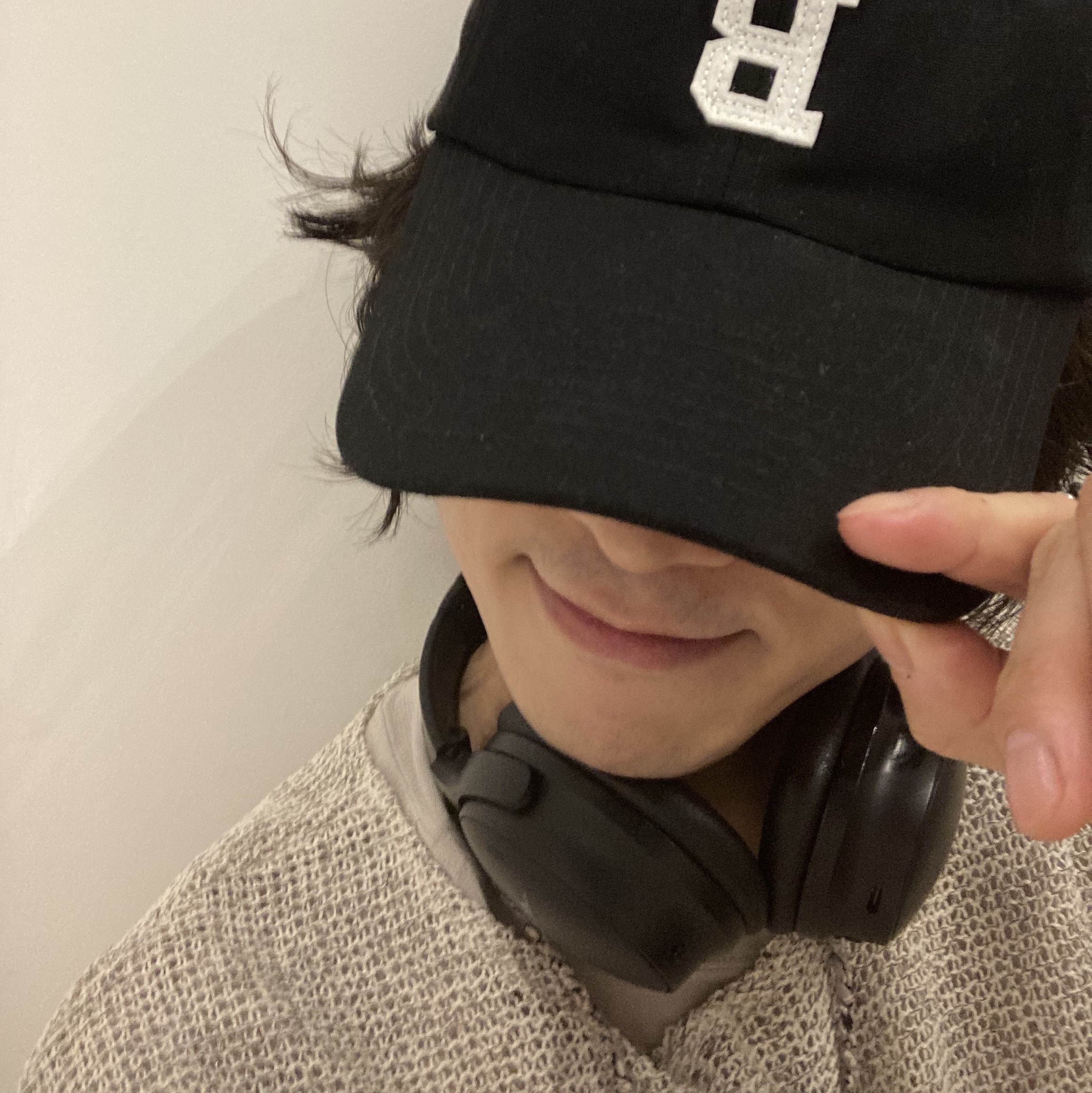 BOSE QC45 Triple Black (Korean Ver.) 착용 스타일