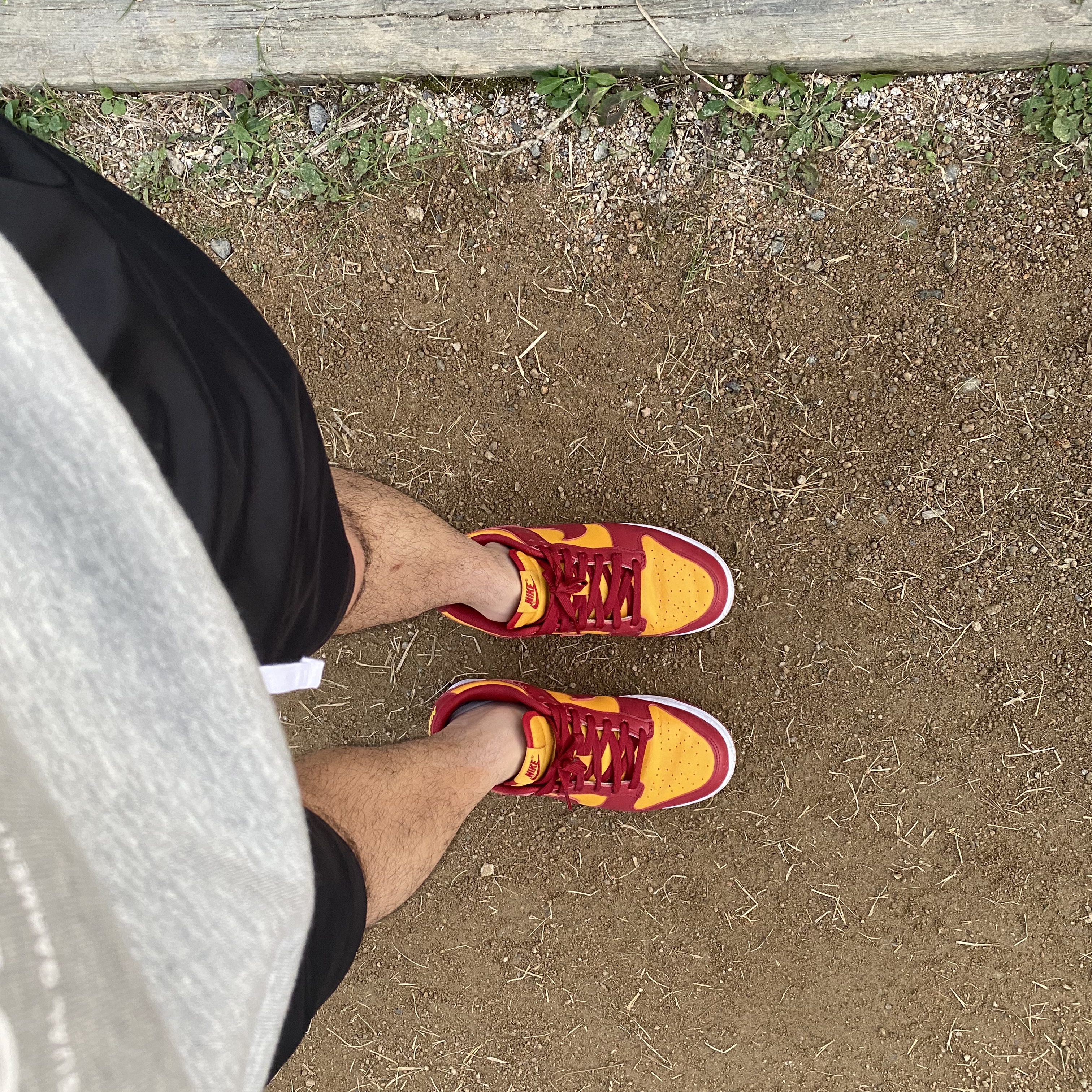 Nike Dunk Low Retro Championship Gold 착용 스타일