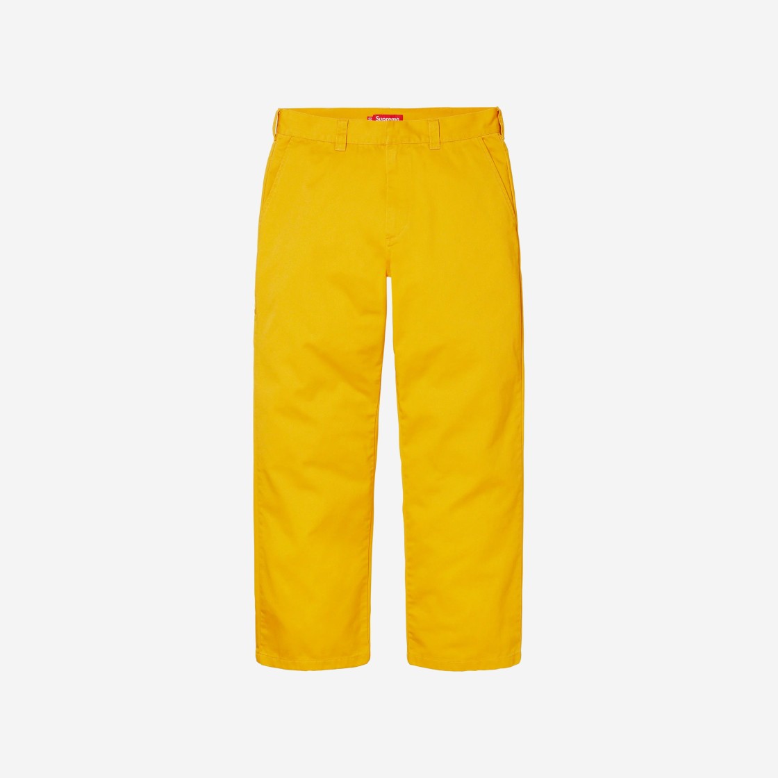 Supreme Work Pants Yellow - 23FW 상세 이미지 1