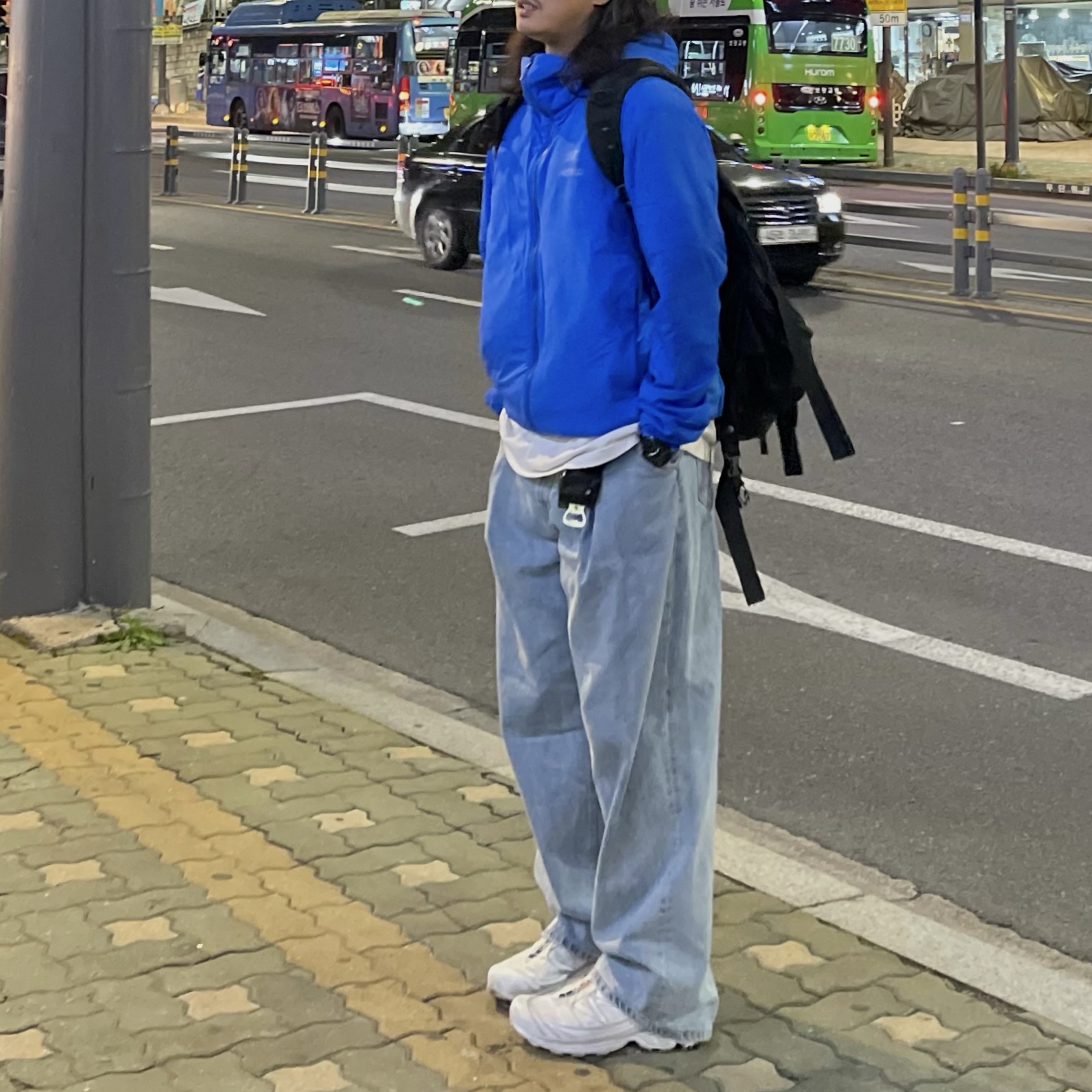 Arc'teryx Atom LT Hoody Fluidity 착용 스타일