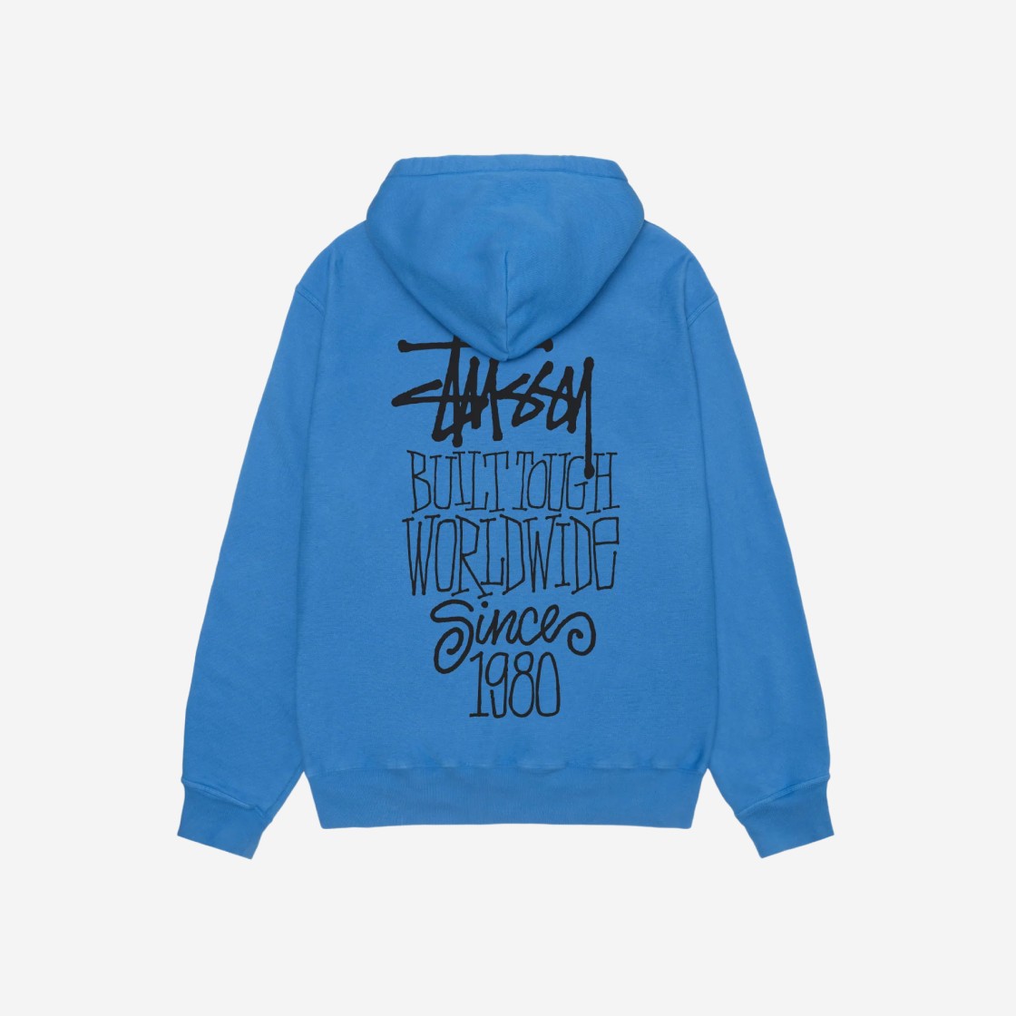 Stussy Built Tough Hoodie Pigment Dyed Blue 상세 이미지 1