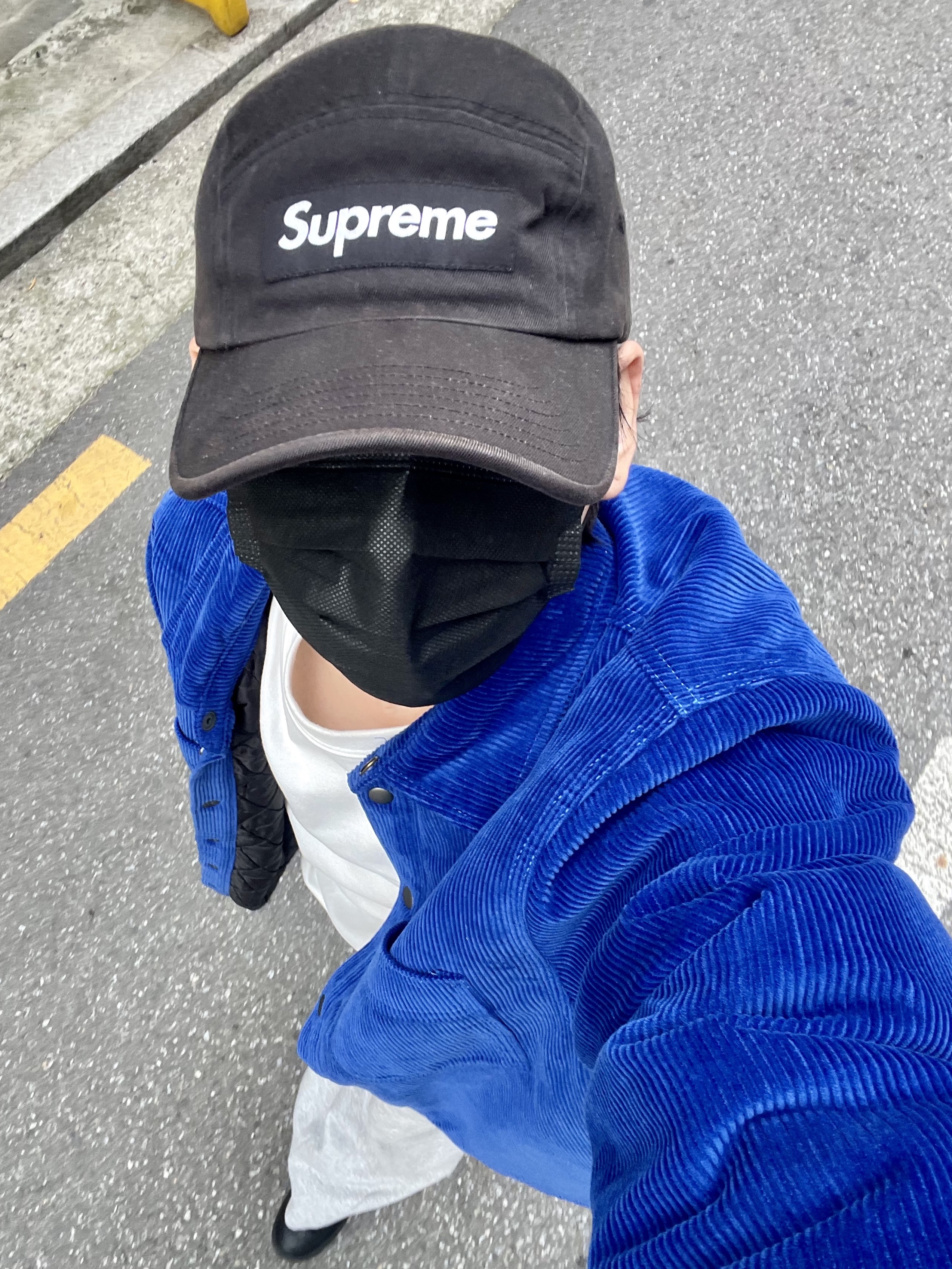 Stussy Cord Quilted Overshirt Royal Blue, IAB Studio 10th Anniversary T-Shirts Pack White & Black (2 Pack) 착용 스타일 - 10