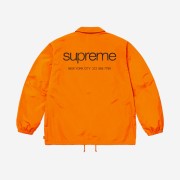 Supreme NYC Coaches Jacket Orange - 23FW