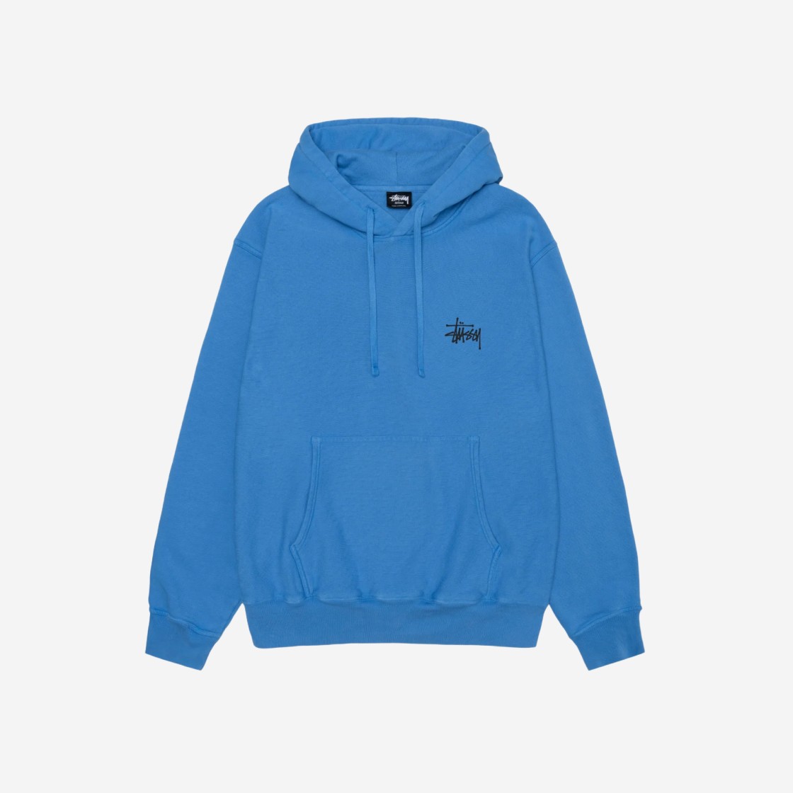 Stussy Built Tough Hoodie Pigment Dyed Blue 상세 이미지 2