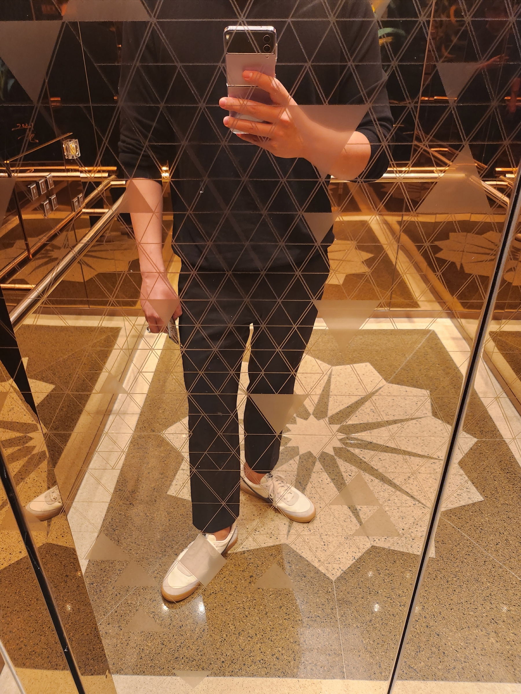 Nike x J.Crew Killshot 2 Sail Midnight Navy 착용 스타일