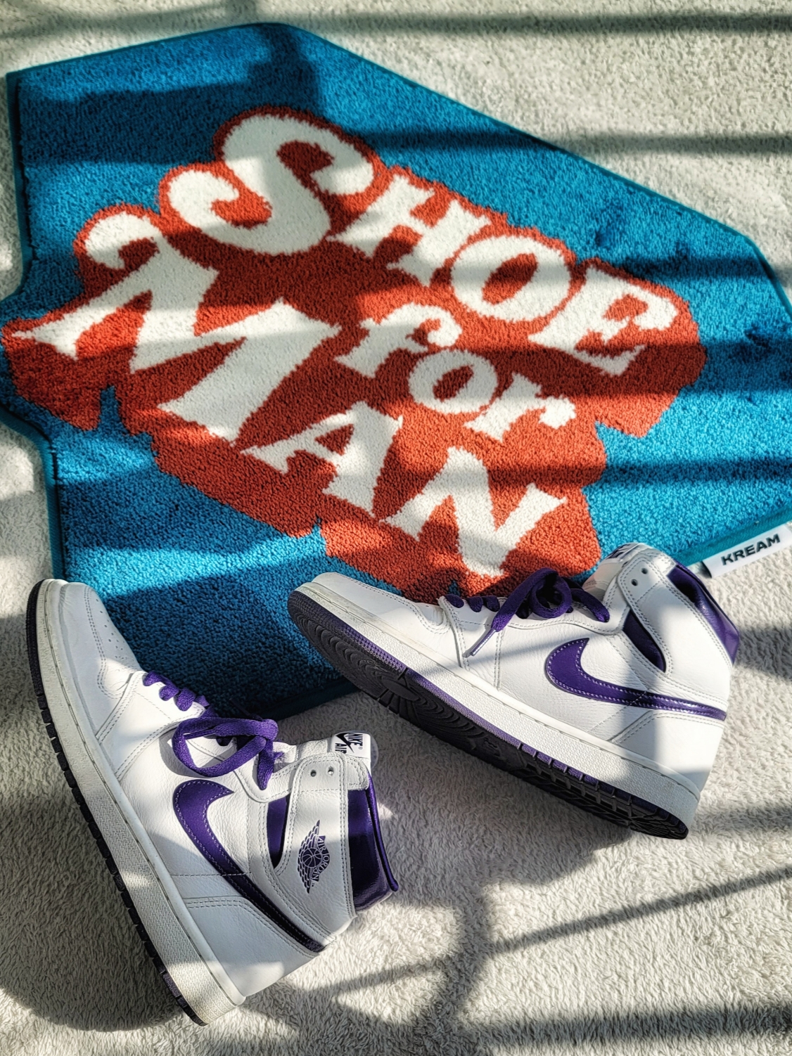 (W) Jordan 1 High OG Court Purple 착용 스타일