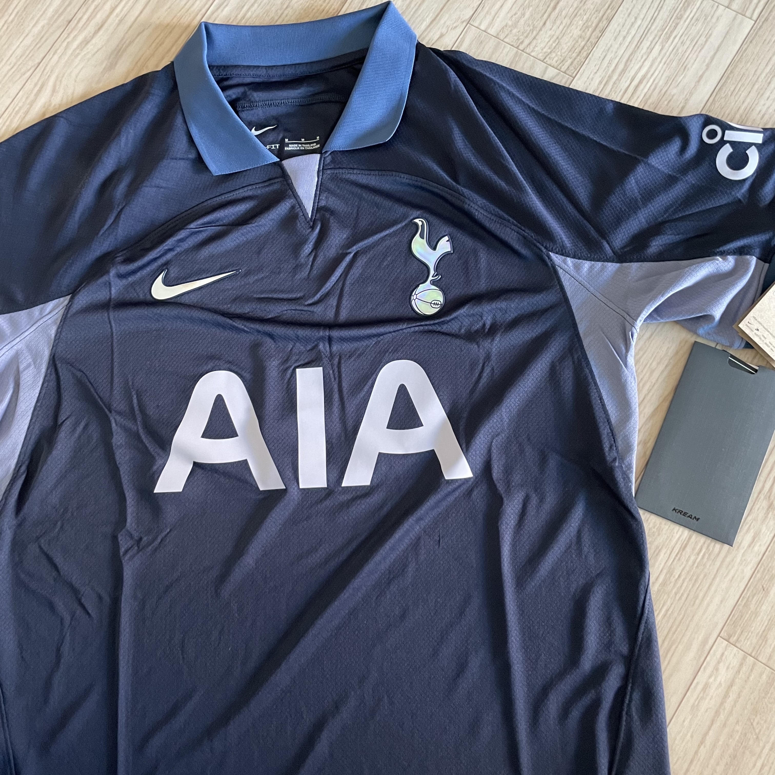 Nike Tottenham Hotspur 2023/24 Dri-Fit Stadium Away Jersey Mystic Navy (Non Marking Ver.) 착용 스타일