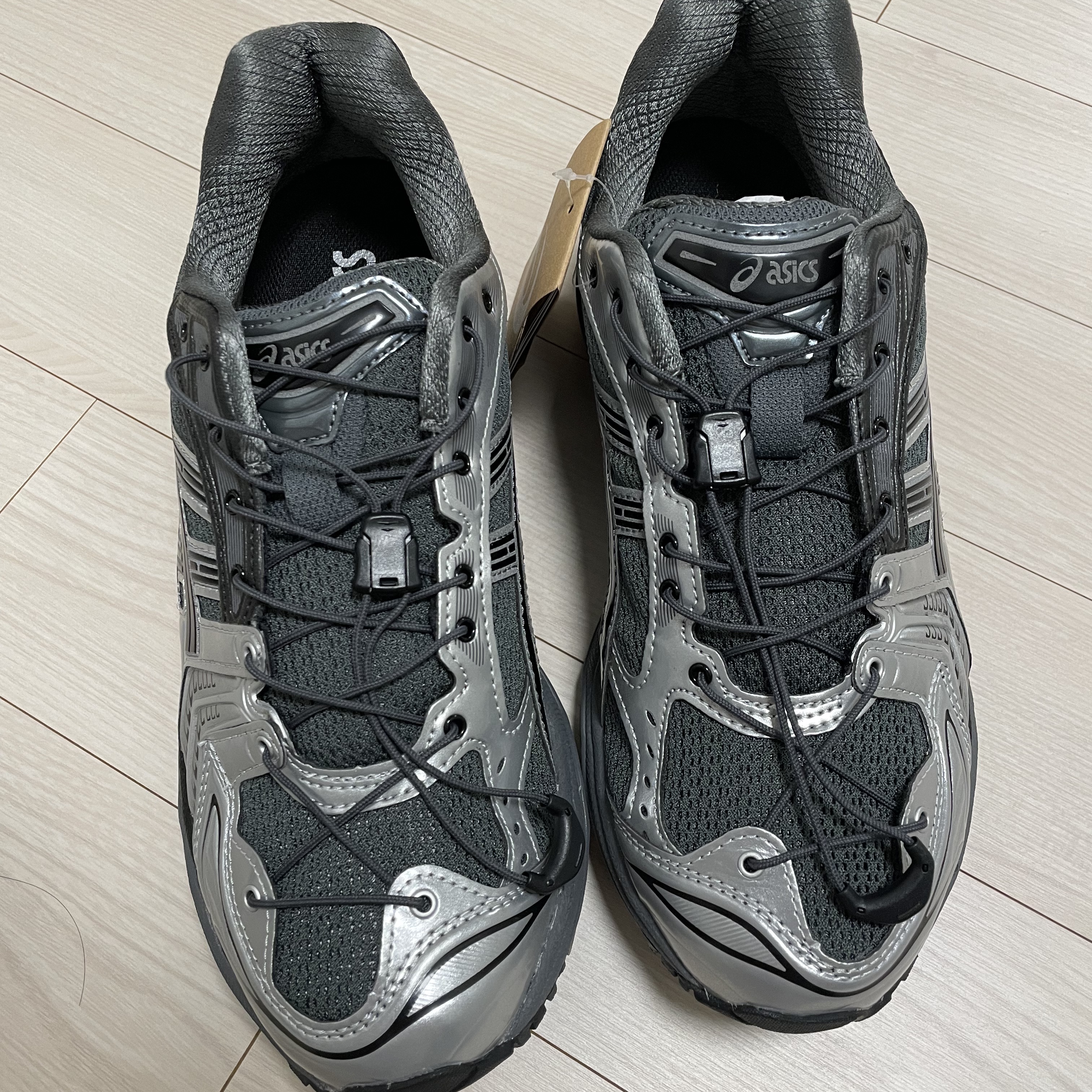 Asics x Unaffected Gel-Kayano 14 Silver Moon 착용 스타일 - 2