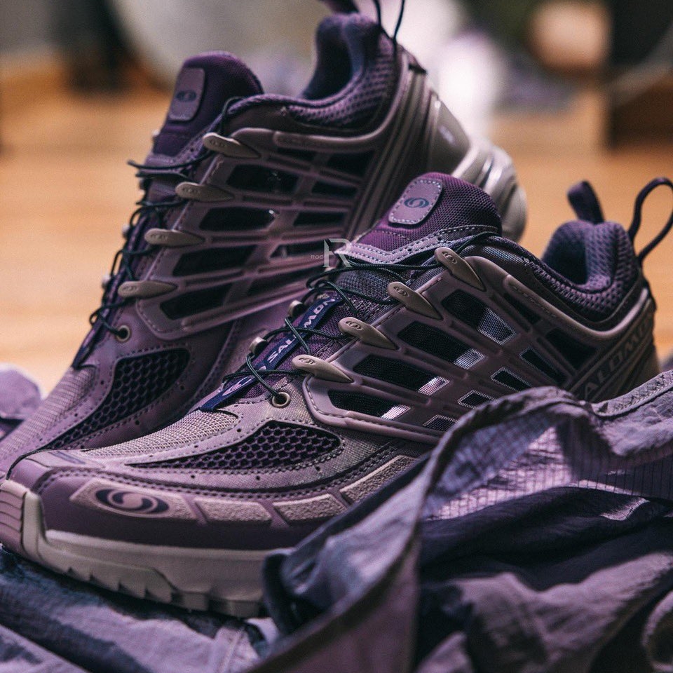 Salomon ACS Pro Nightshade Ashes of Roses 착용 스타일