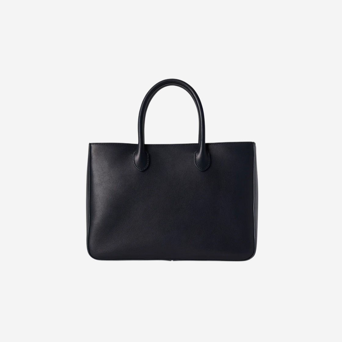 The Row Small E/W Day Luxe Bag in Leather Marine 상세 이미지 1