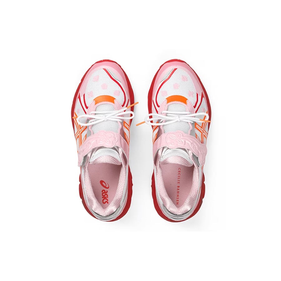 Asics x Cecilie Bahnsen GT-2160 White Habanero, Asics x Cecilie Bahnsen GT-2160 Pure Silver Midnight 착용 스타일 - 4