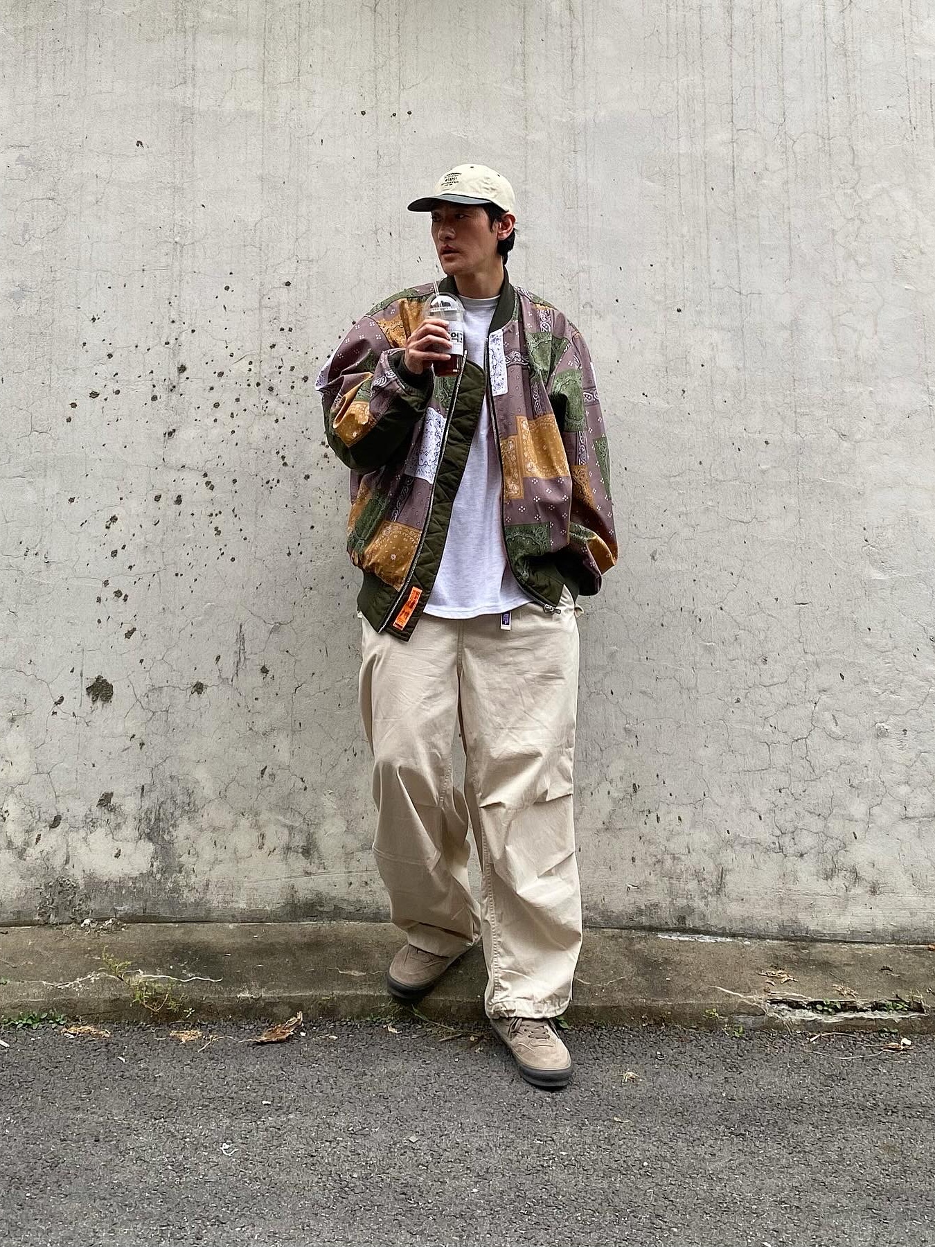Vans Vault x WTAPS OG Half Cab LX Coyote 착용 스타일 - 1