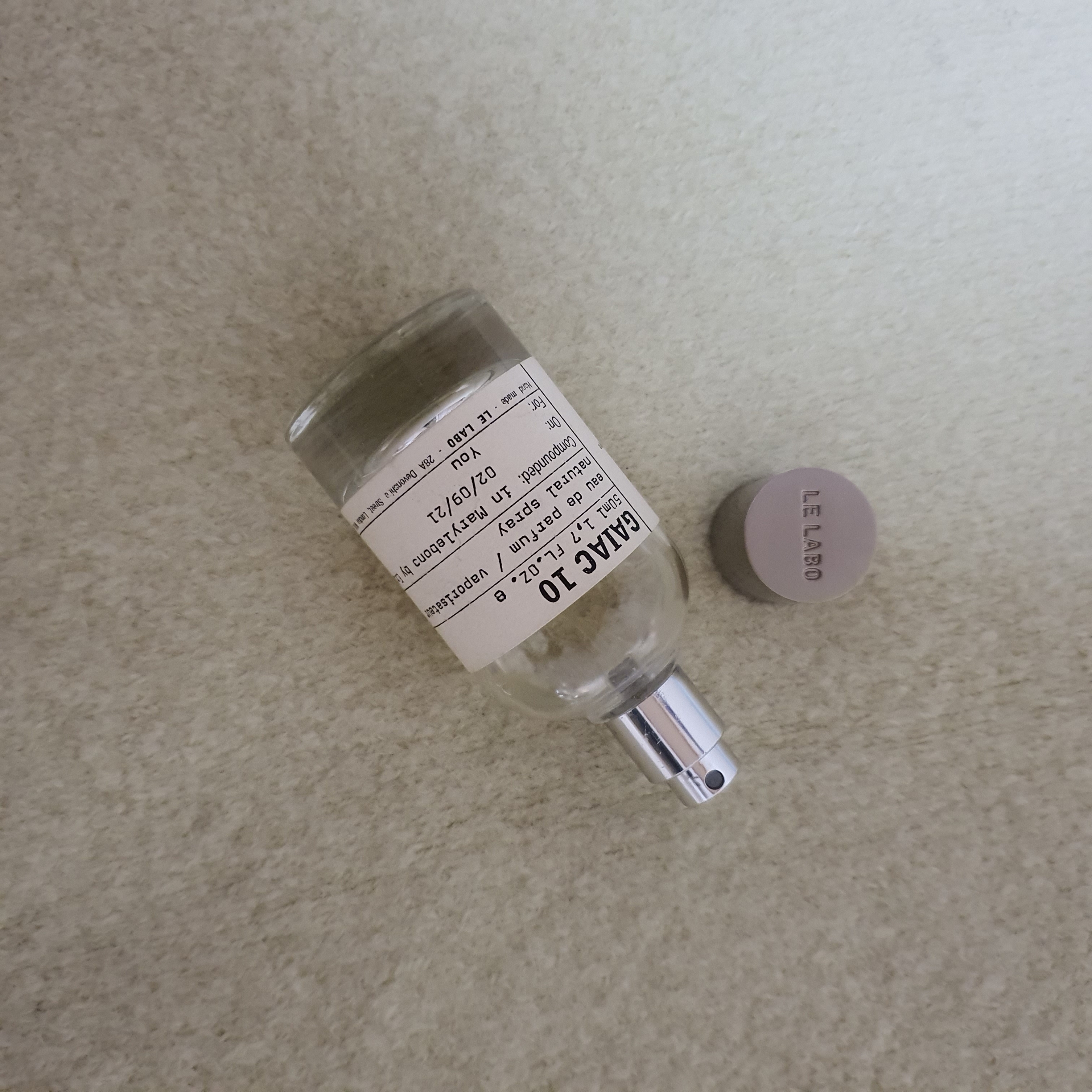 Le Labo Gaiac 10 Eau De Parfum 50ml 착용 스타일