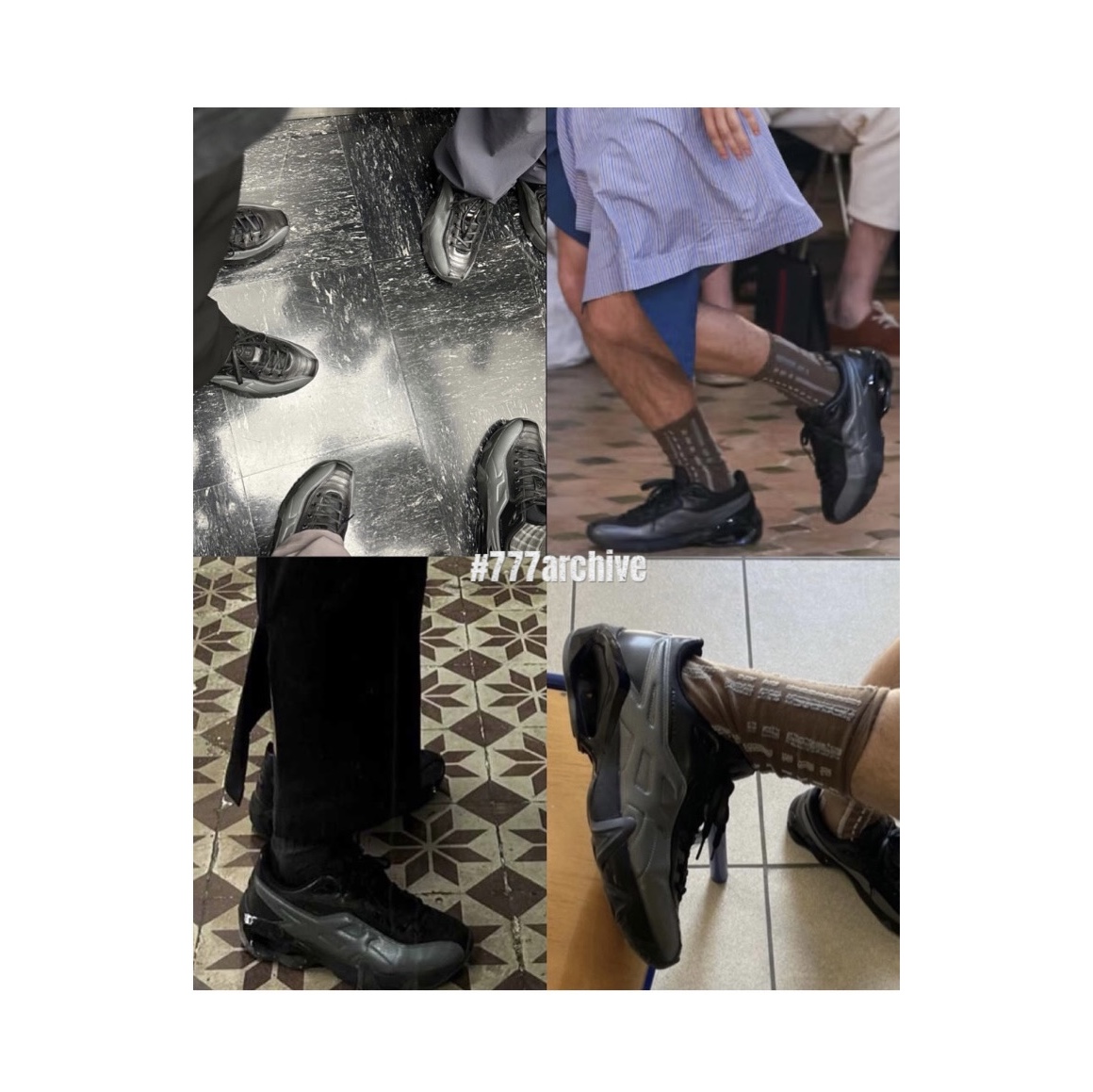 Asics x Kiko Kostadinov Novalis Gel-Teremoa Obsidian Black Smoke Shadow, Asics x Kiko Kostadinov Novalis Gel-Teremoa Medallion Yellow Honey 착용 스타일 - 3
