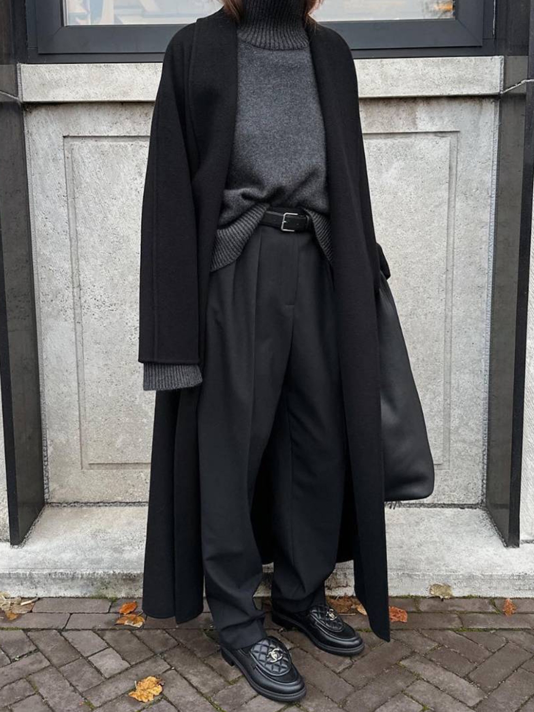 (W) Thom Browne Wool Pique Suiting Slim Low Rise Trouser Medium Gray, (W) Thom Browne Super 120S Twill Low Rise Skinny Trouser Medium Grey 착용 스타일 - 5