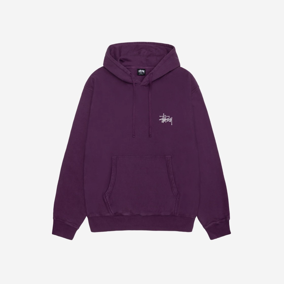 Stussy Built Tough Hoodie Pigment Dyed Purple 상세 이미지 2