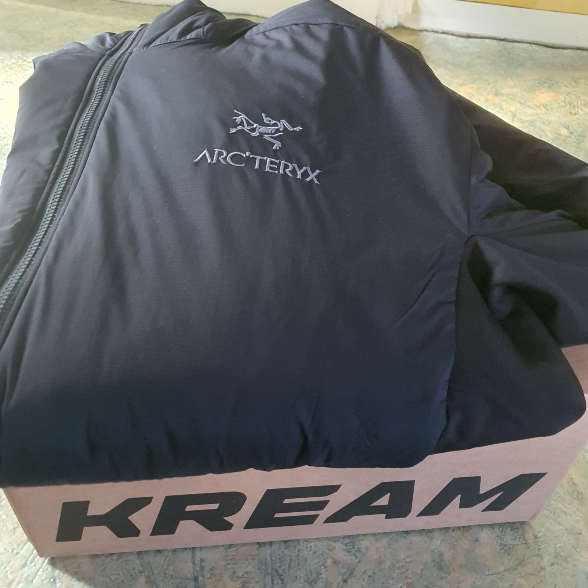 Arc'teryx Atom LT Hoody Black 착용 스타일 - 2