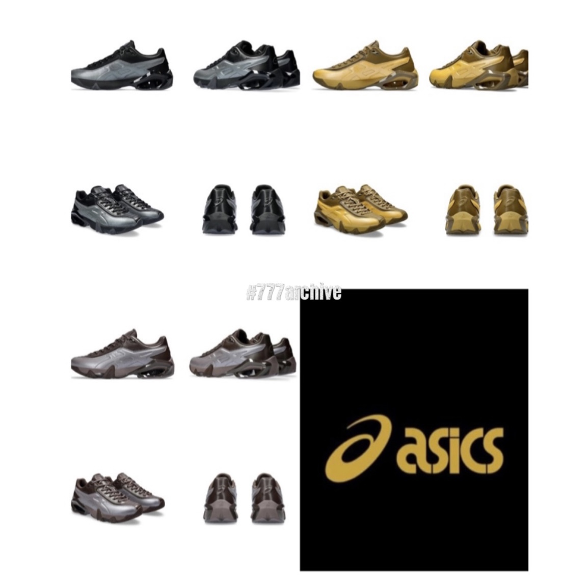 Asics x Kiko Kostadinov Novalis Gel-Teremoa Obsidian Black Smoke Shadow, Asics x Kiko Kostadinov Novalis Gel-Teremoa Medallion Yellow Honey 착용 스타일 - 2
