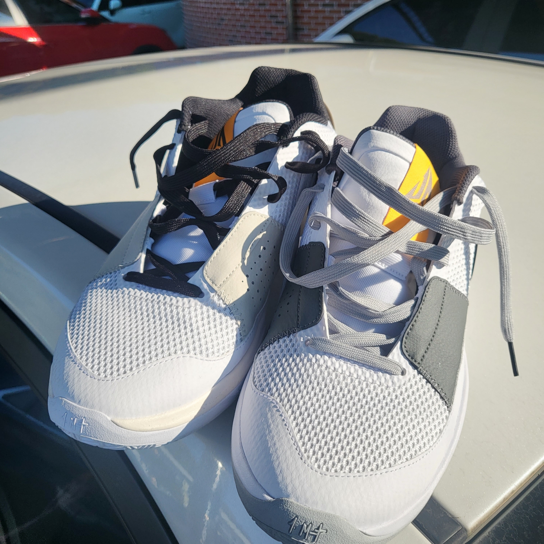 Nike Ja 1 EP Light Smoke Grey 착용 스타일