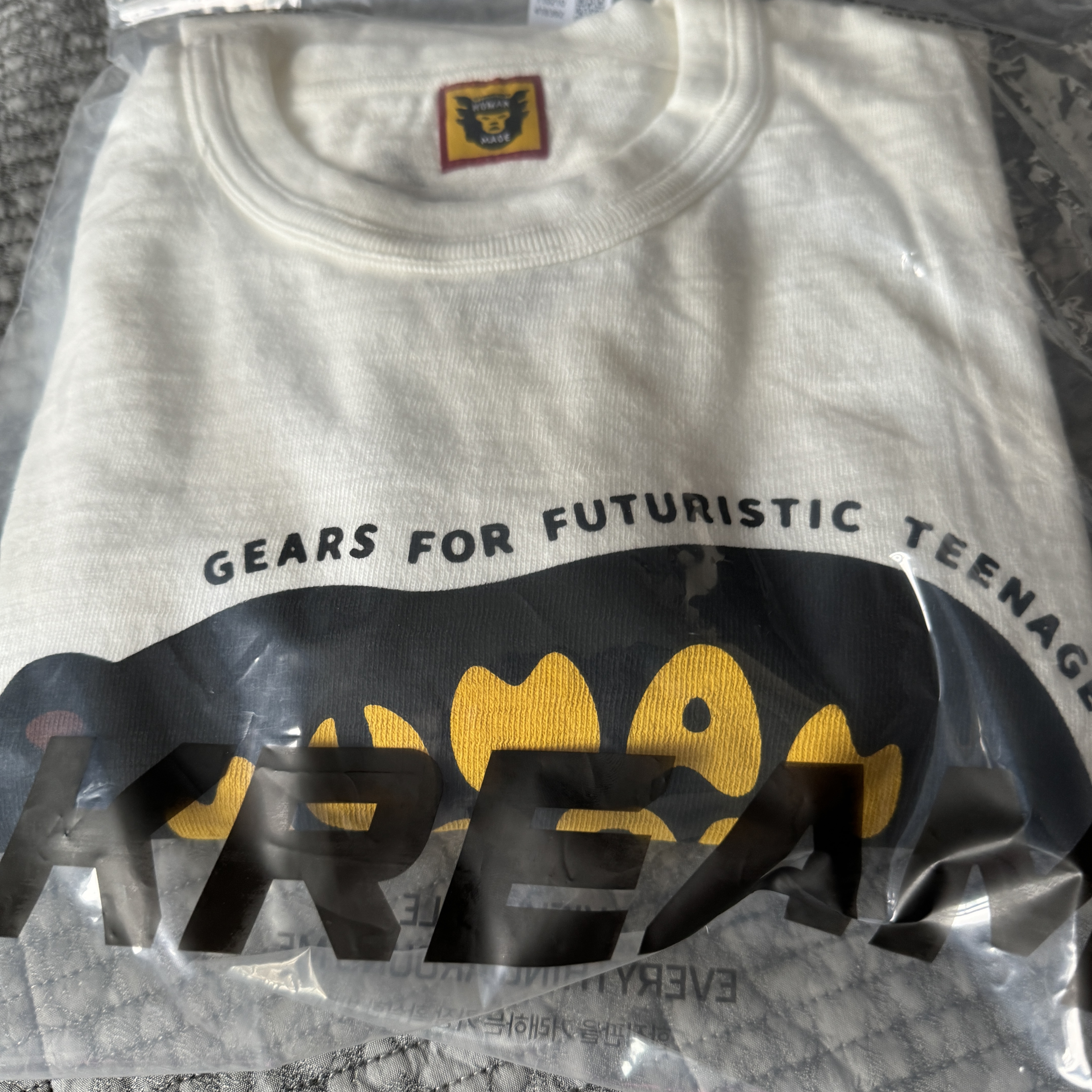 Human Made Graphic T-Shirt #10 White 착용 스타일