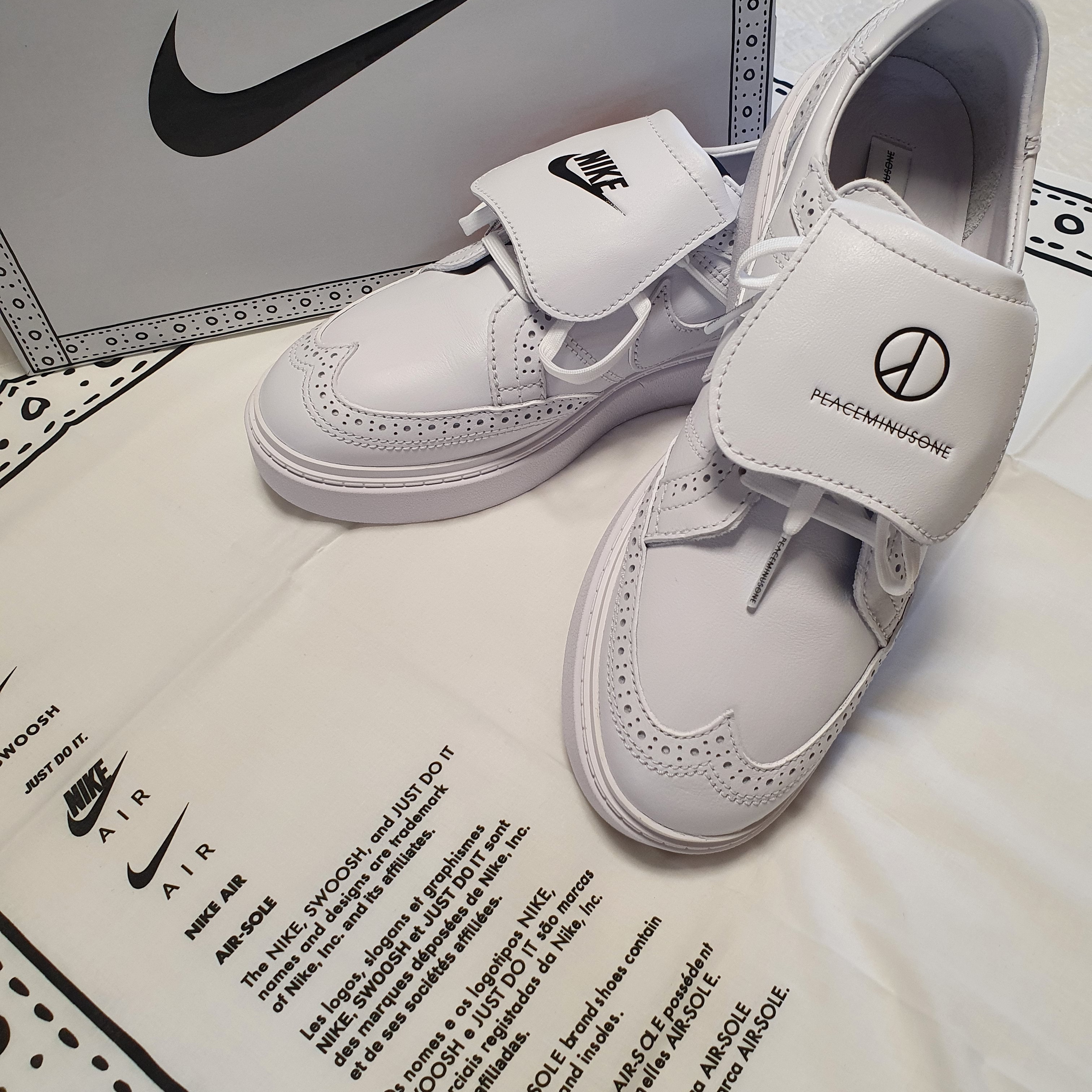 Nike x Peaceminusone Kwondo1 White 착용 스타일