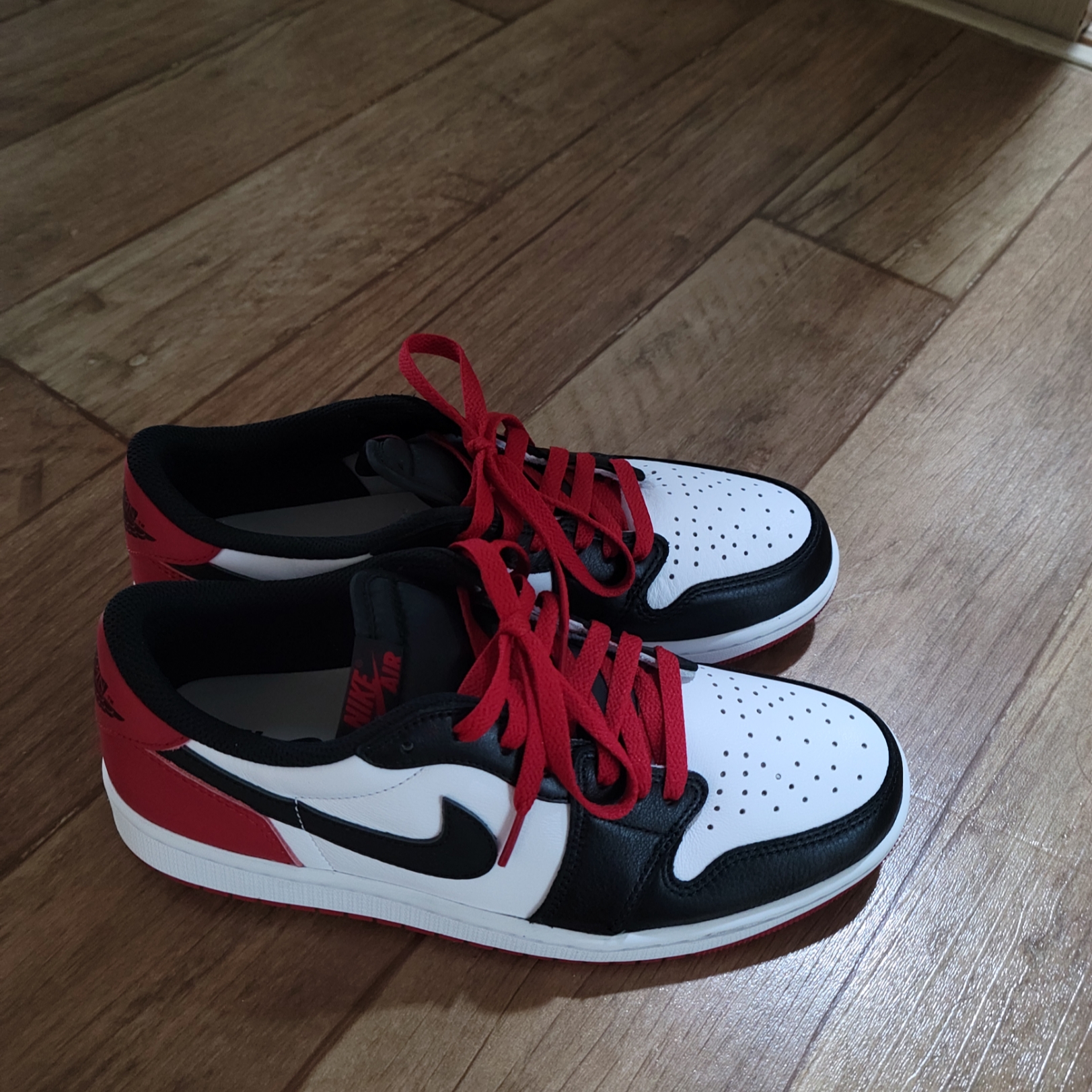 Jordan 1 Retro Low OG Black Toe 착용 스타일