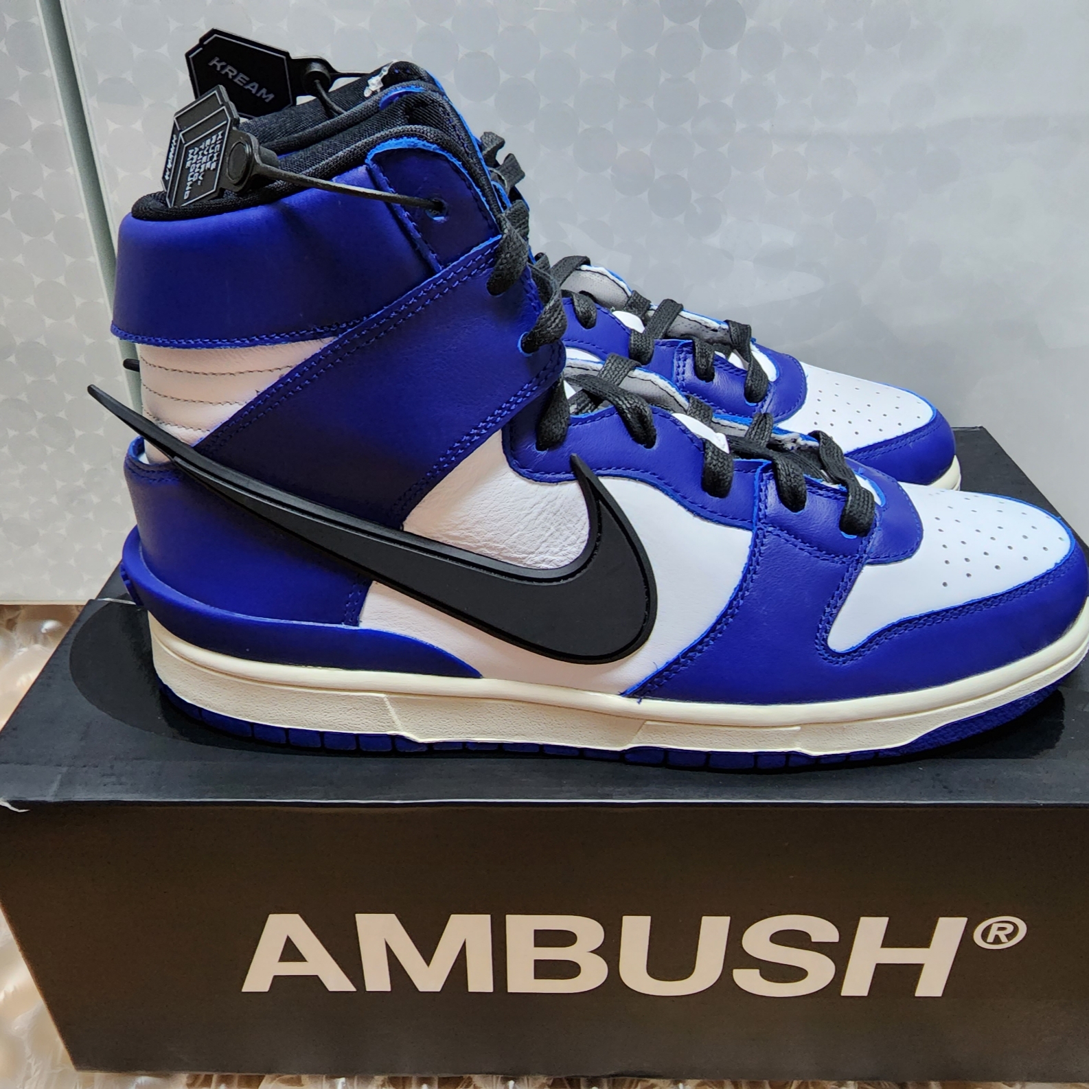 Nike x Ambush Dunk High Deep Royal Blue 착용 스타일
